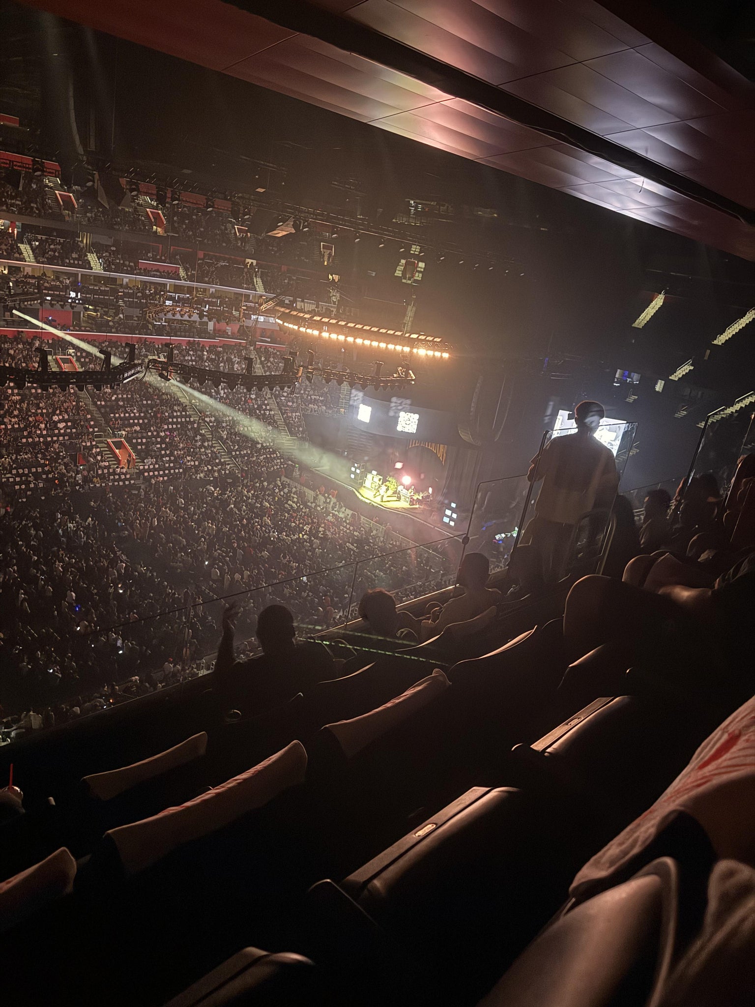 Real Fan View taken from Section 214 at Little Caesars Arena by Kaiden P