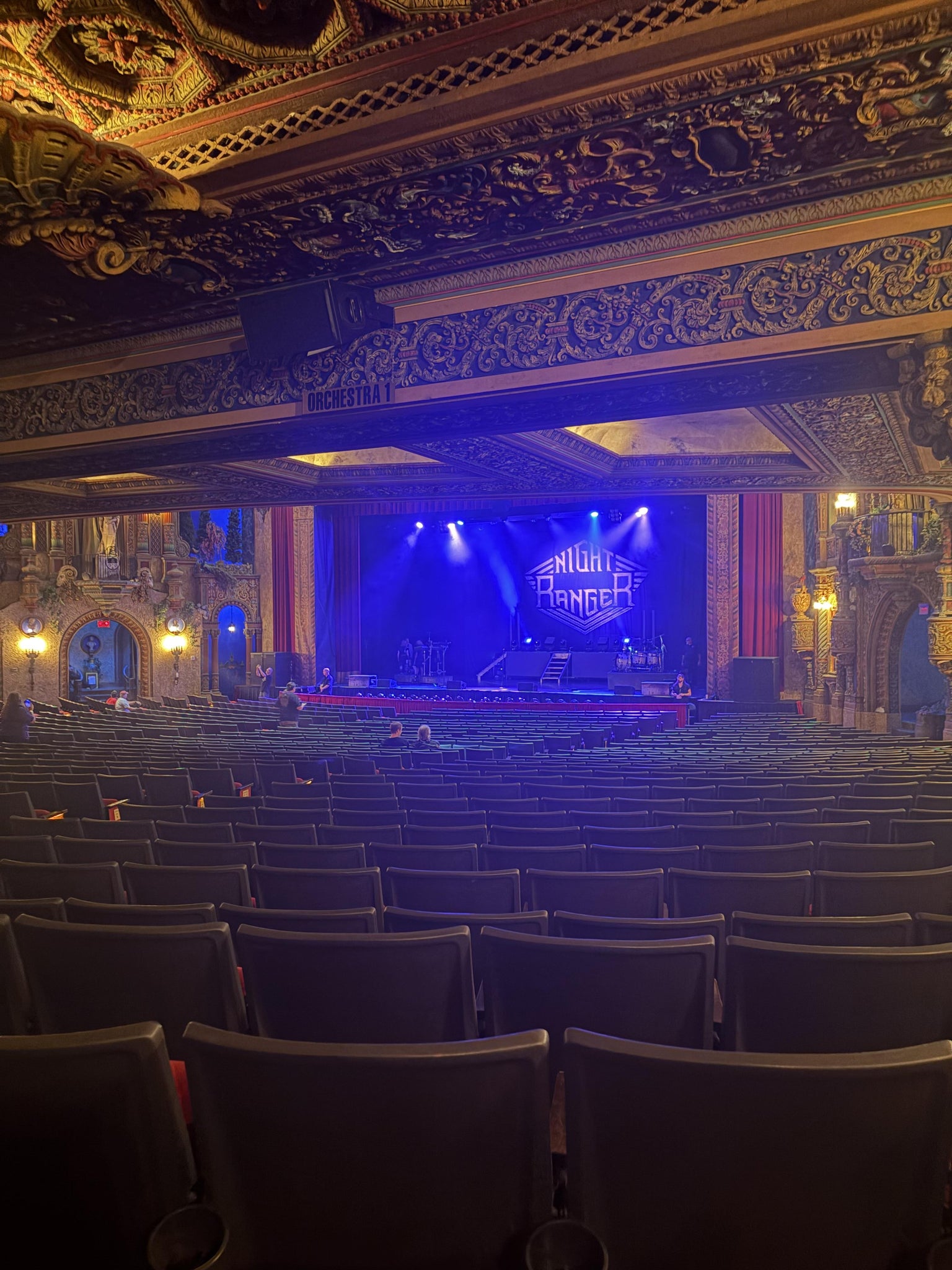 Real Fan View taken from Orchestra 1 at Louisville Palace by Tony L