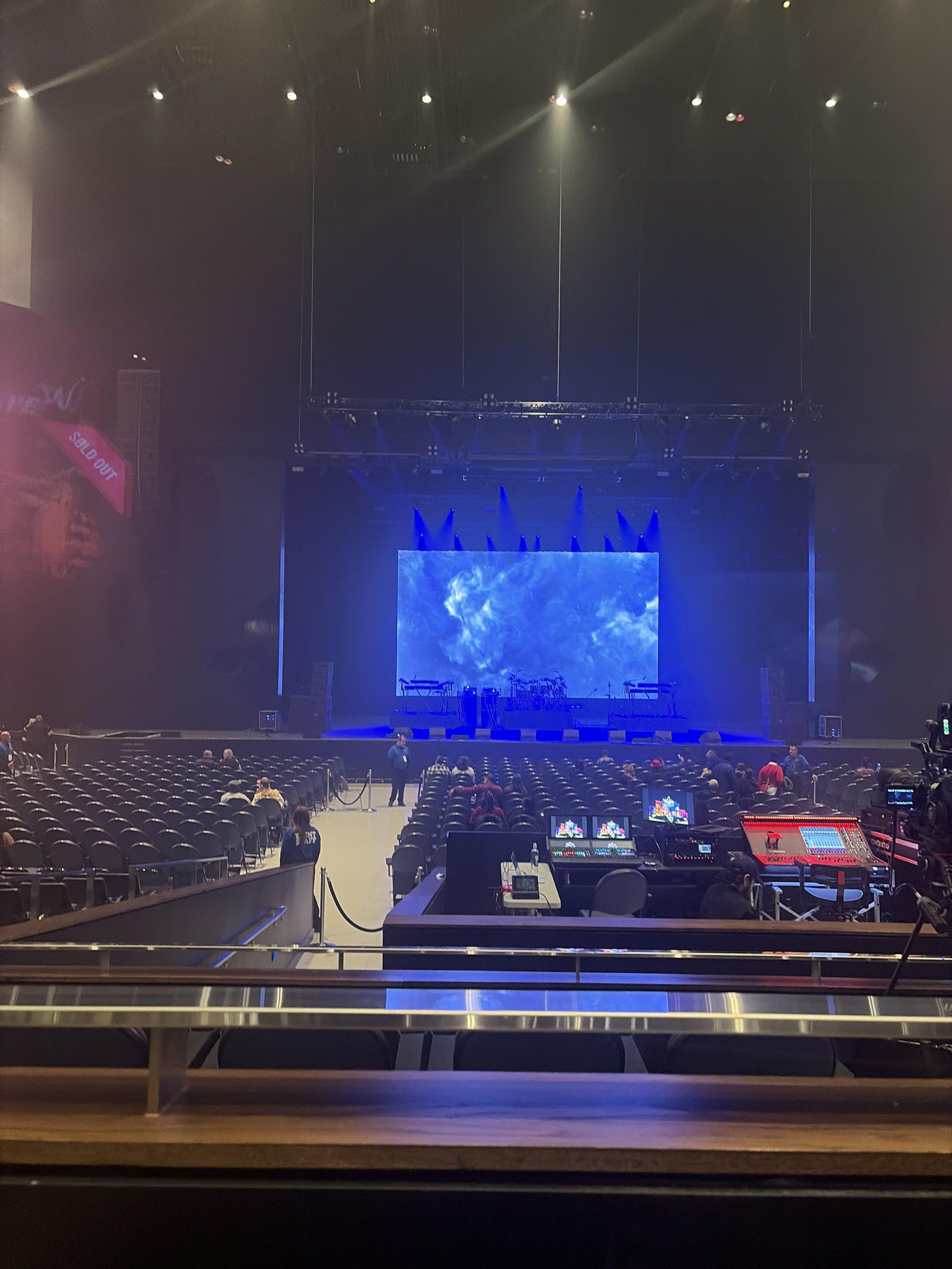 Real Fan View taken from Section 303 at Lucas Oil Live at WinStar World Casino and Resort by Latonia B