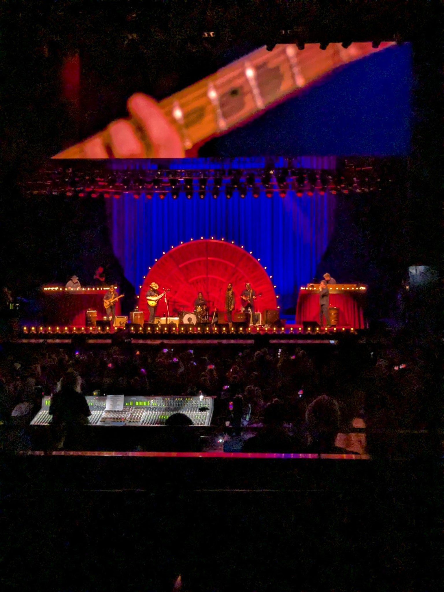 Real Fan View taken from Section 303 at Lucas Oil Live at WinStar World Casino and Resort by Jill N