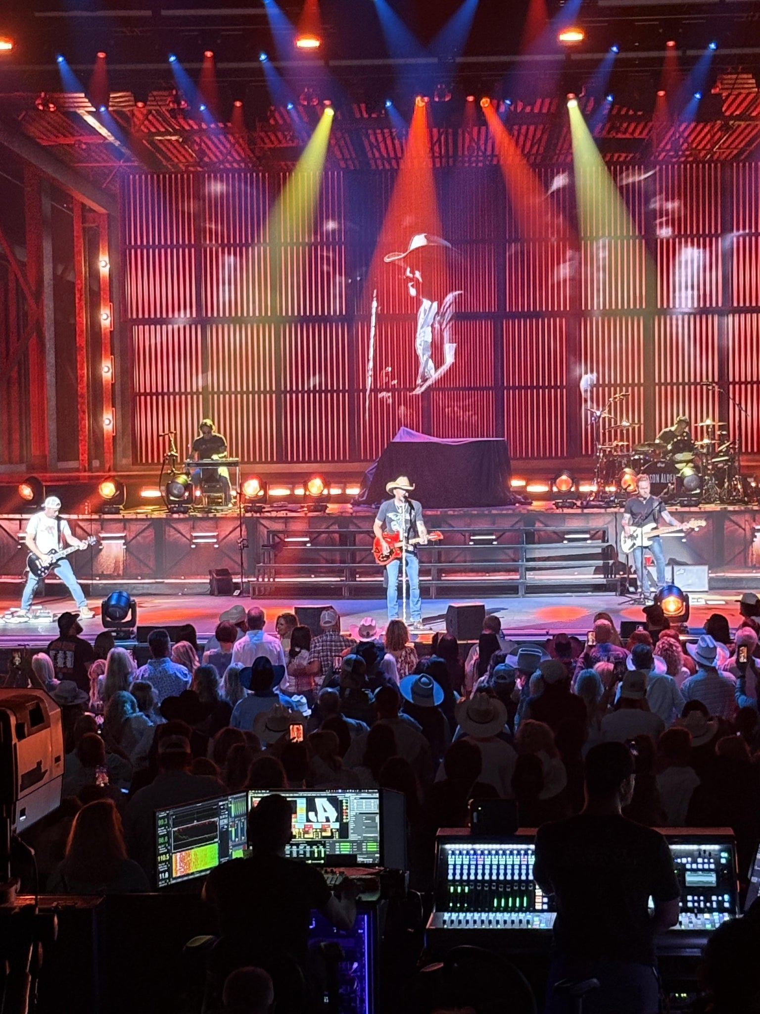 Real Fan View taken from Section 303 at Lucas Oil Live at WinStar World Casino and Resort by Glenn C
