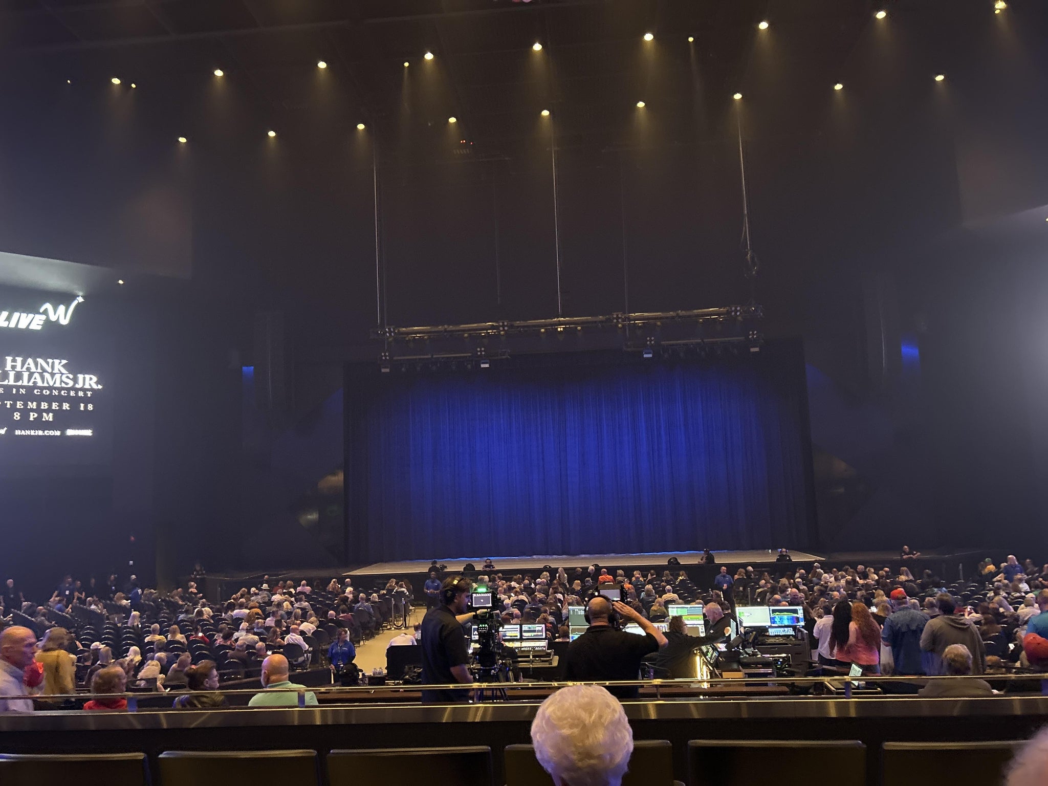 Real Fan View taken from Section 303 at Lucas Oil Live at WinStar World Casino and Resort by Miriam G