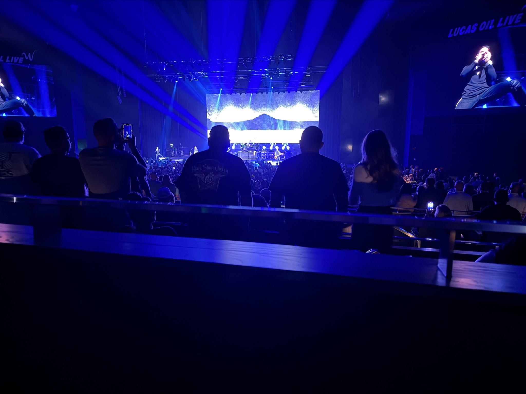 Real Fan View taken from Club B at Lucas Oil Live at WinStar World Casino and Resort by Aimee G