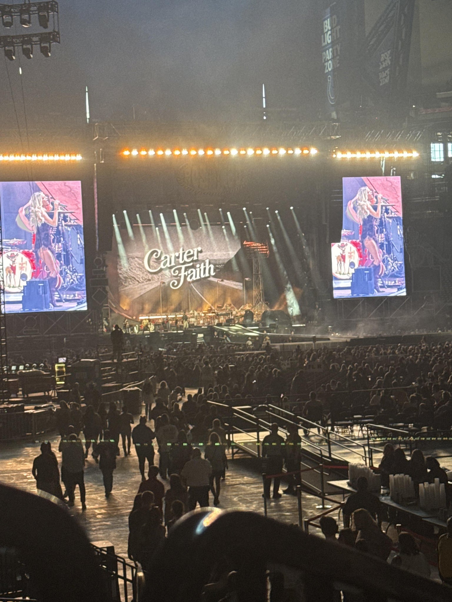 Real Fan View taken from Section 132 at Lucas Oil Stadium by Jeremy T