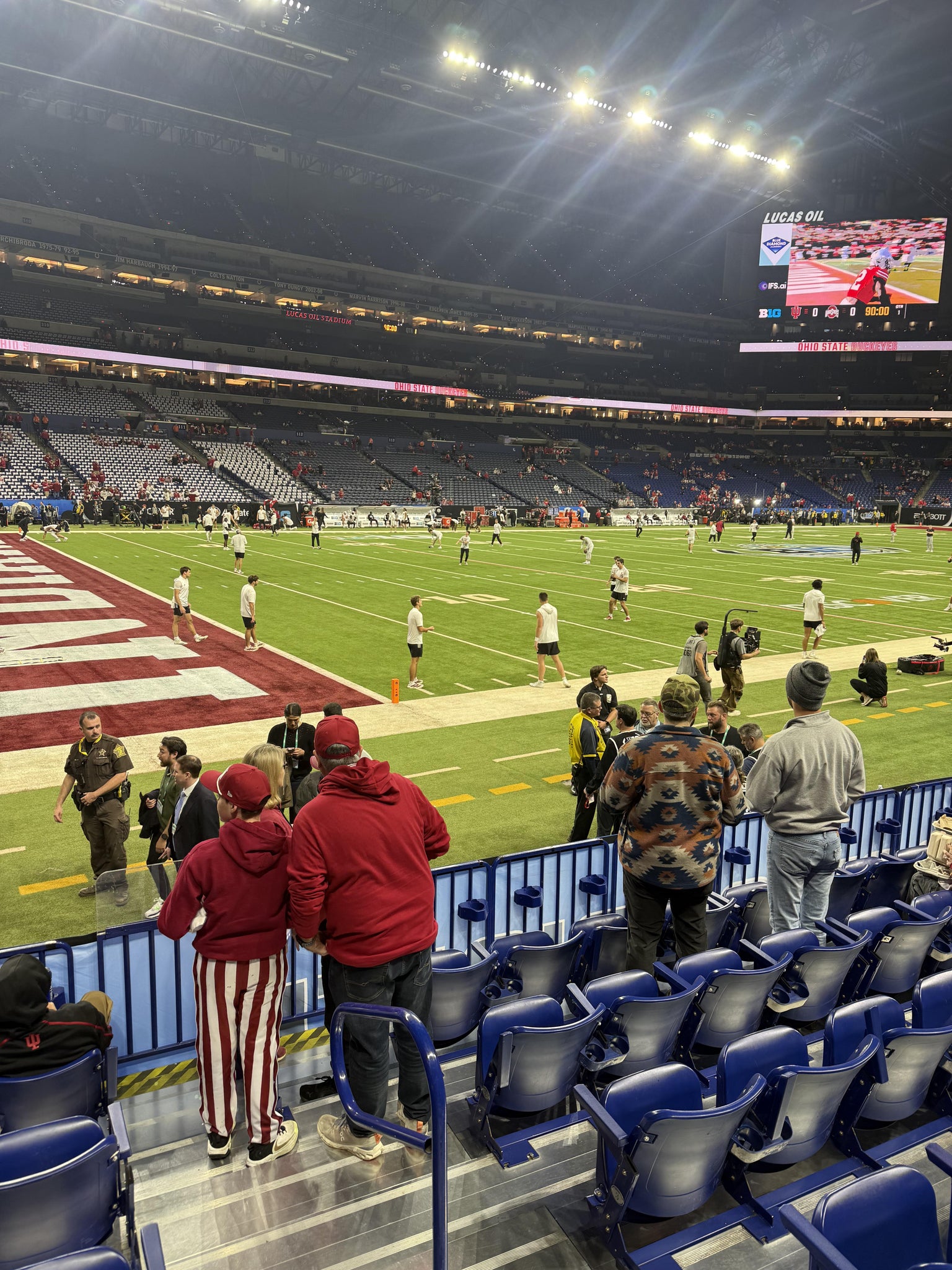 Real Fan View taken from Section 145 at Lucas Oil Stadium by Jamal A