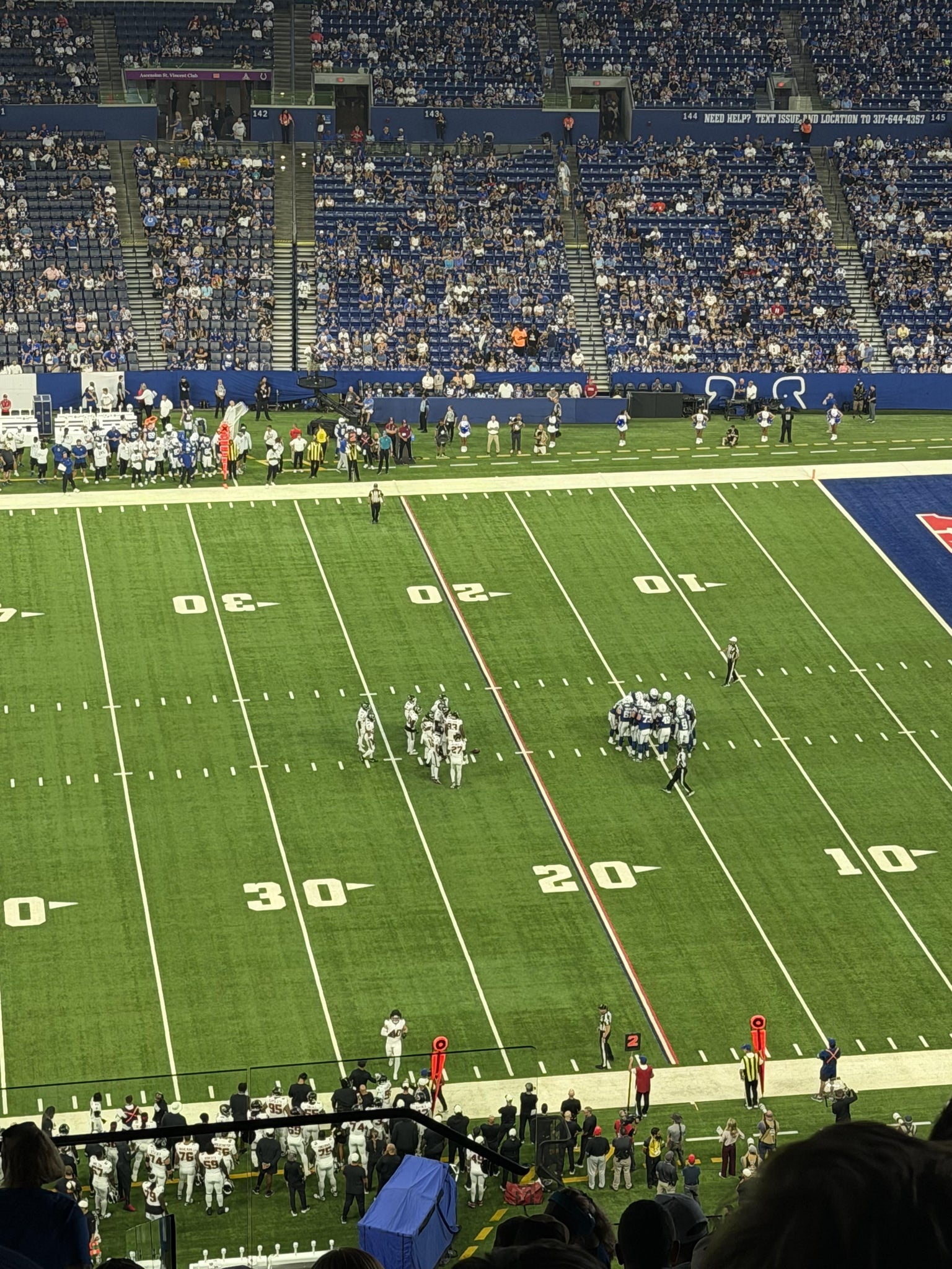 Real Fan View taken from Section 612 at Lucas Oil Stadium by Jaymin S