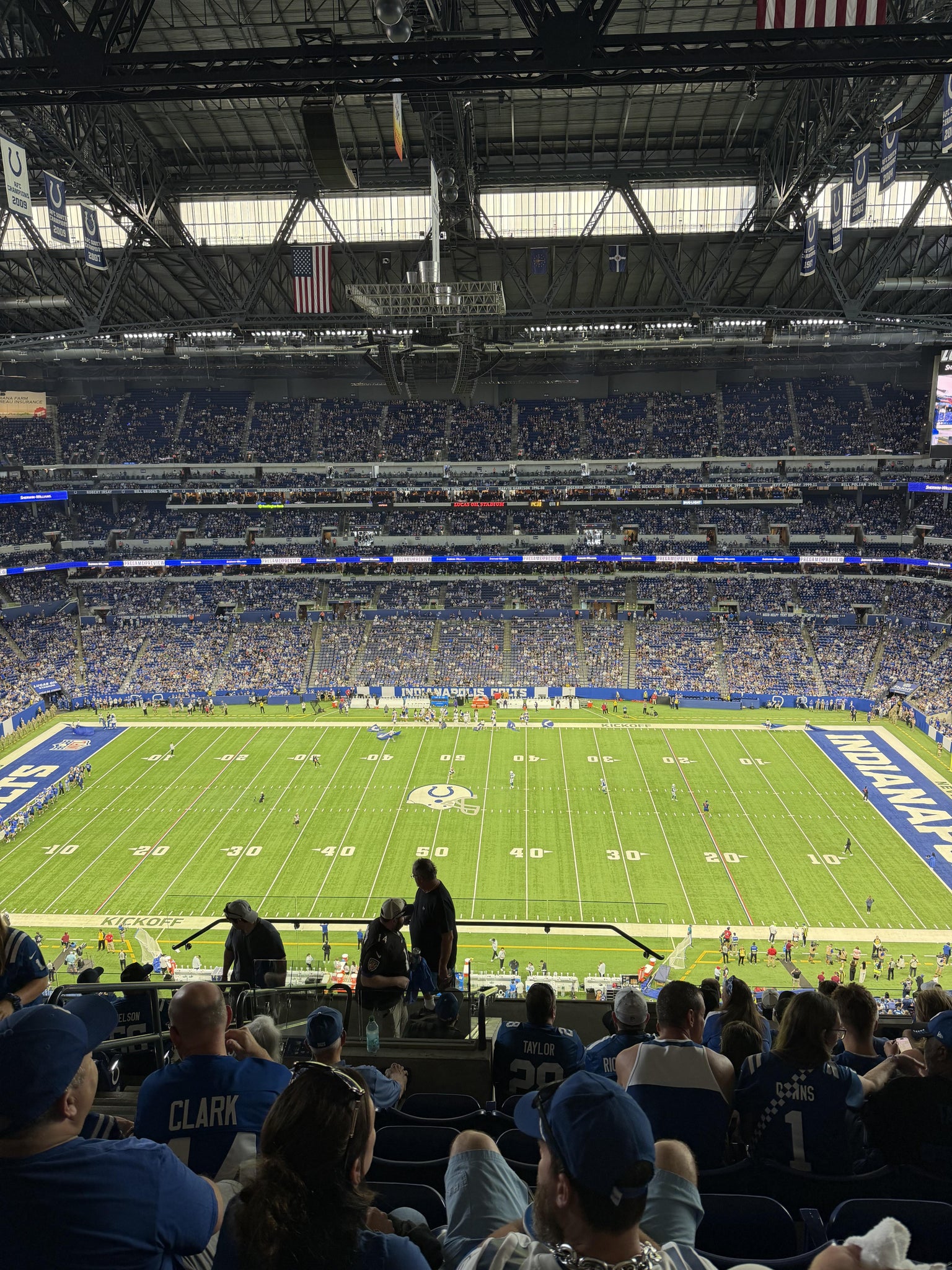 Real Fan View taken from Section 639 at Lucas Oil Stadium by Anonymous User