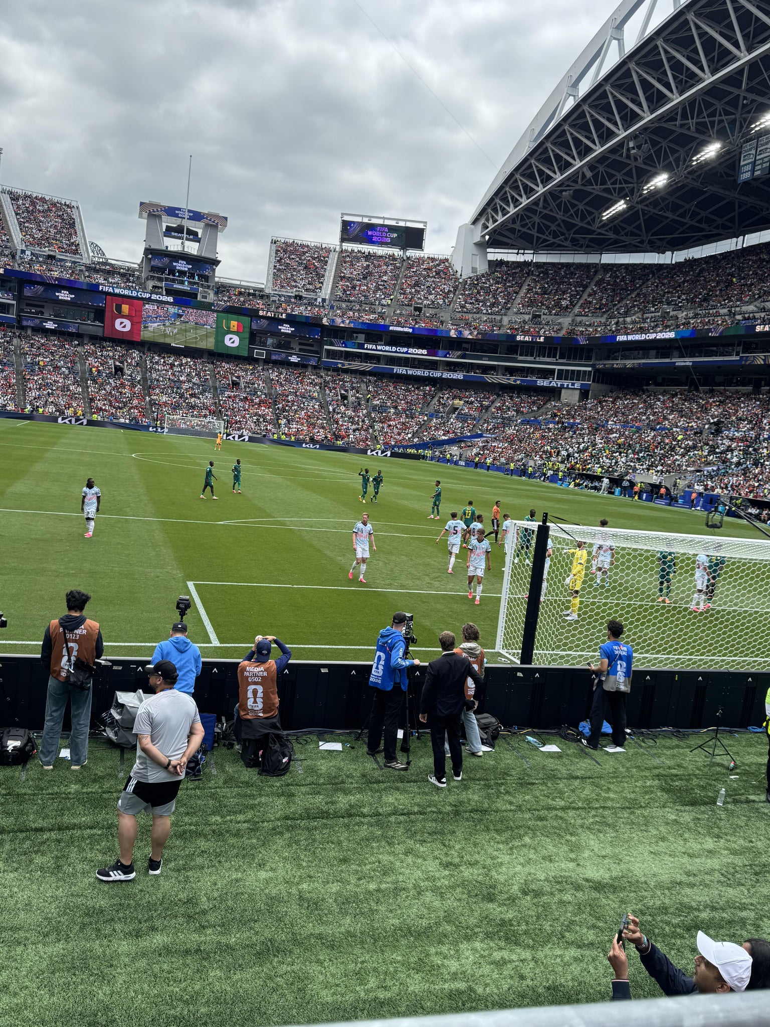 Real Fan View taken from Section 149 at Lumen Field by Henry W