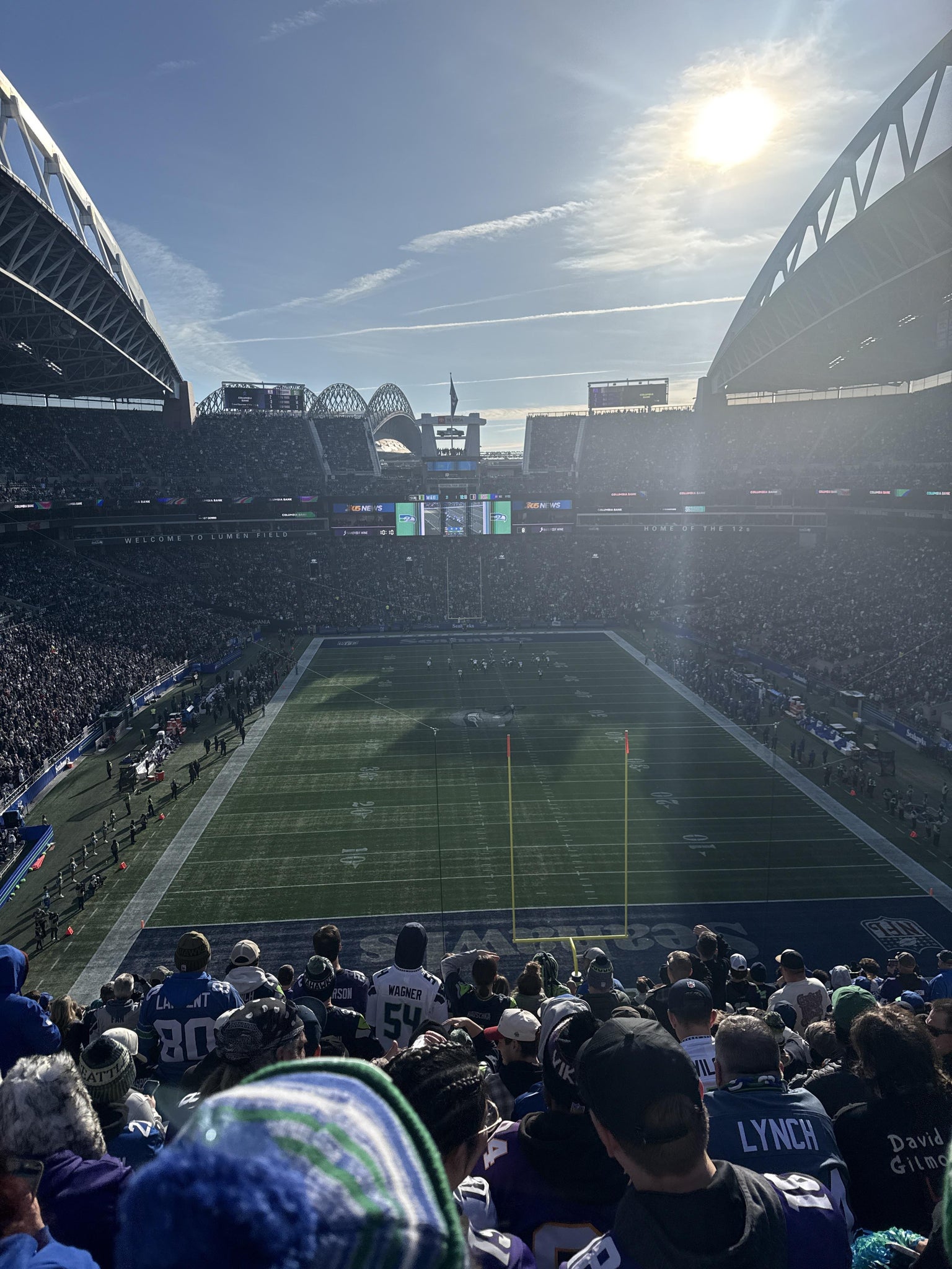 Real Fan View taken from Section 149 at Lumen Field by Anonymous User