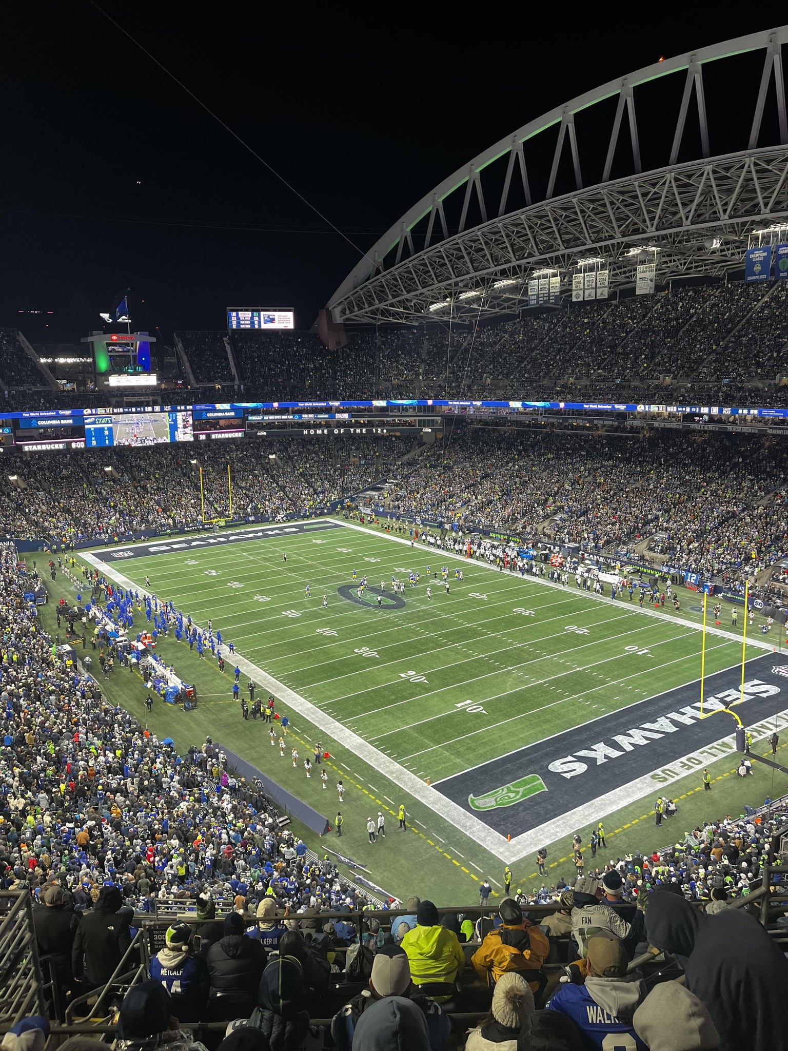 Real Fan View taken from Section 300 at Lumen Field by Tiernan H