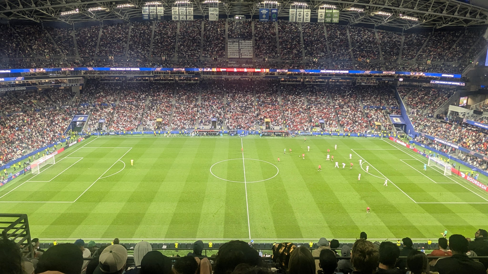 Real Fan View taken from Section 309 at Lumen Field by Md R