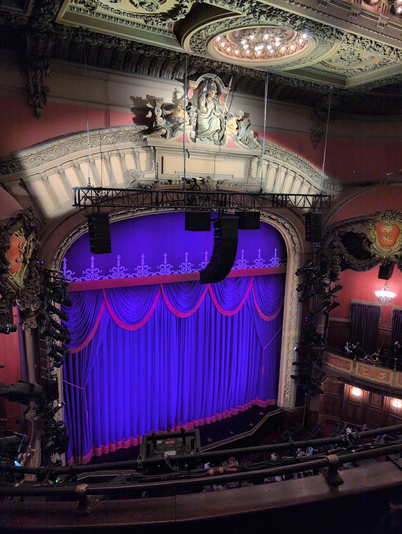 Real Fan View taken from Balc at Lyceum Theatre by Alex G