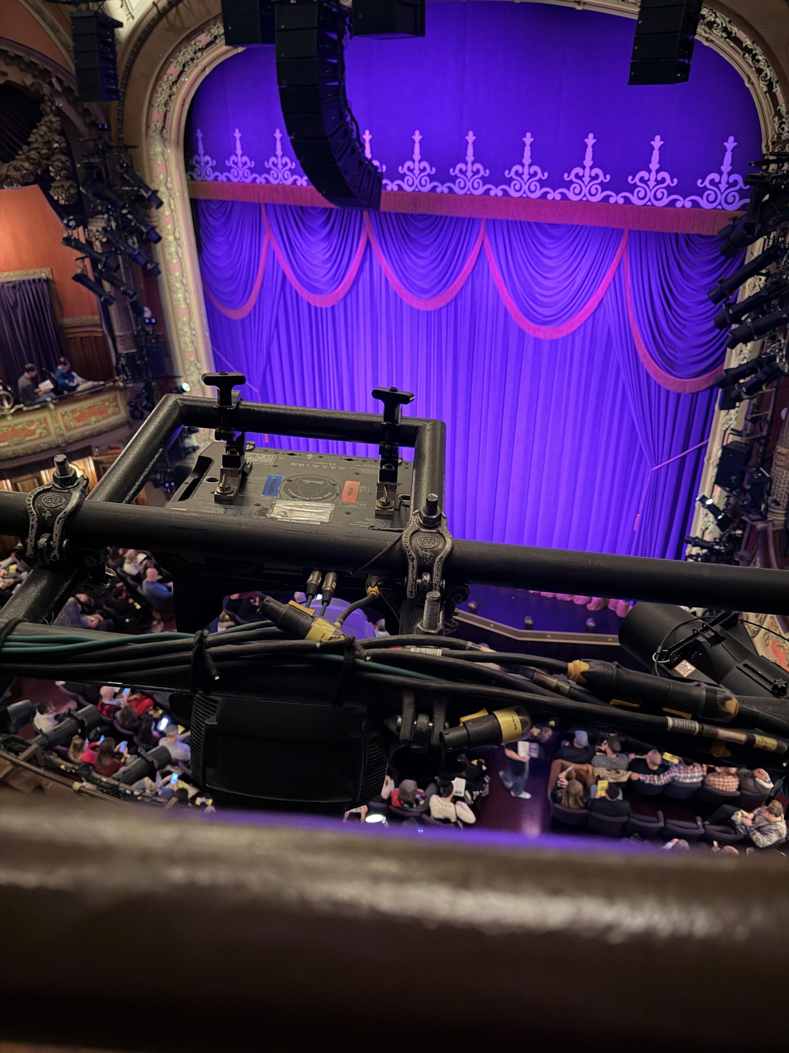 Real Fan View taken from Balcony Right at Lyceum Theatre by Suraj S