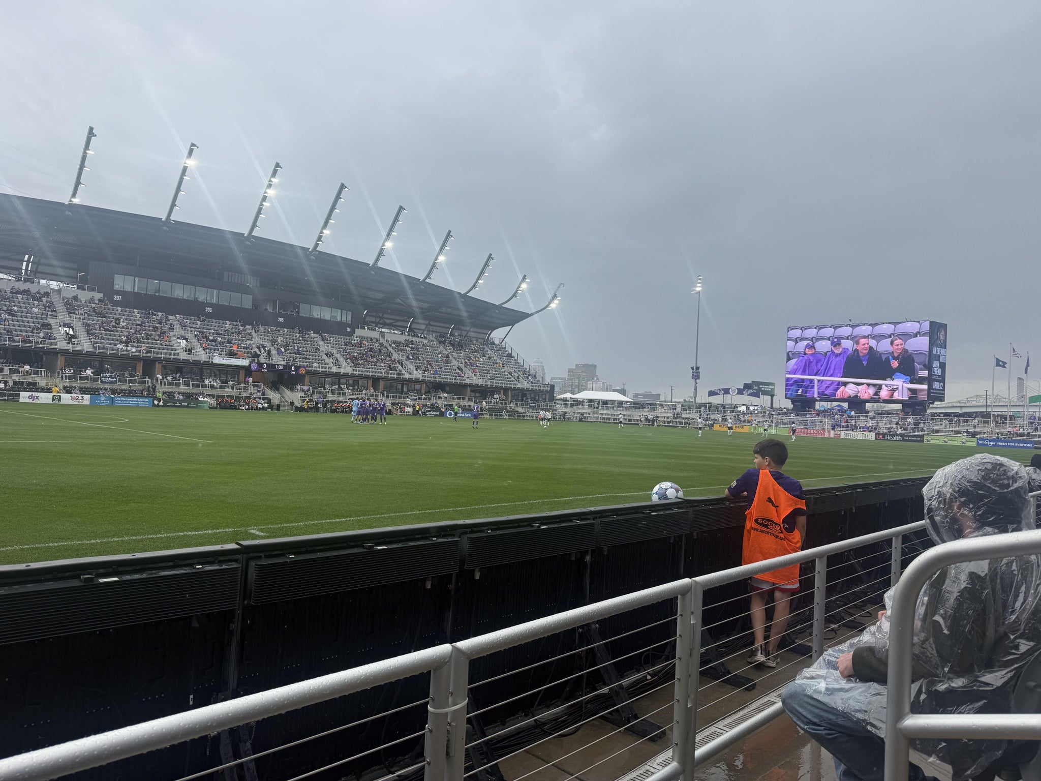 Real Fan View taken from Section 119 at Lynn Family Stadium by Brandon B