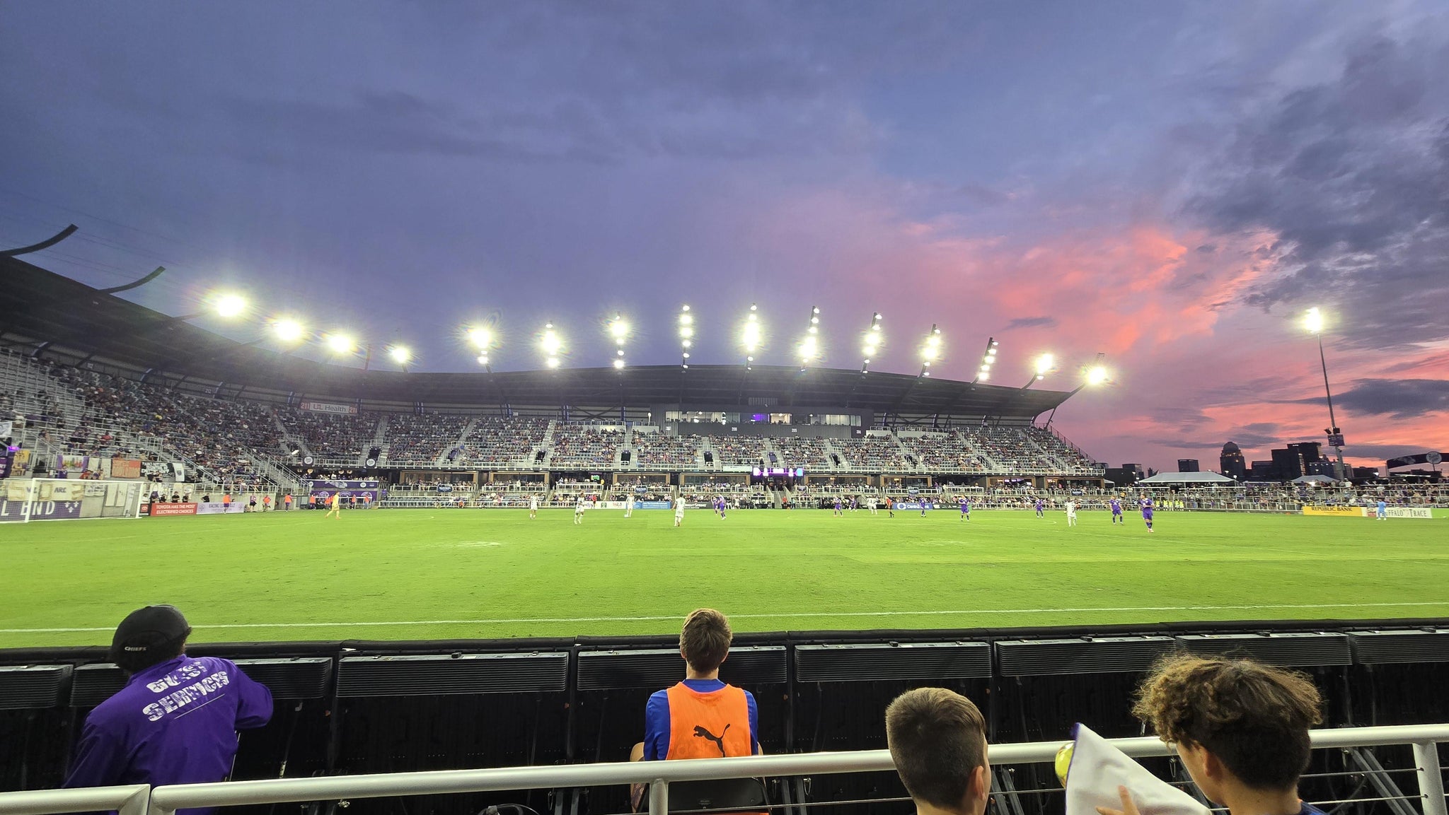 Real Fan View taken from Section 122 at Lynn Family Stadium by Jason S