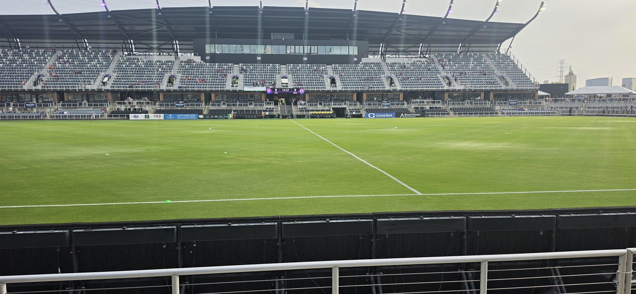 Real Fan View taken from Section 124 at Lynn Family Stadium by Anonymous User