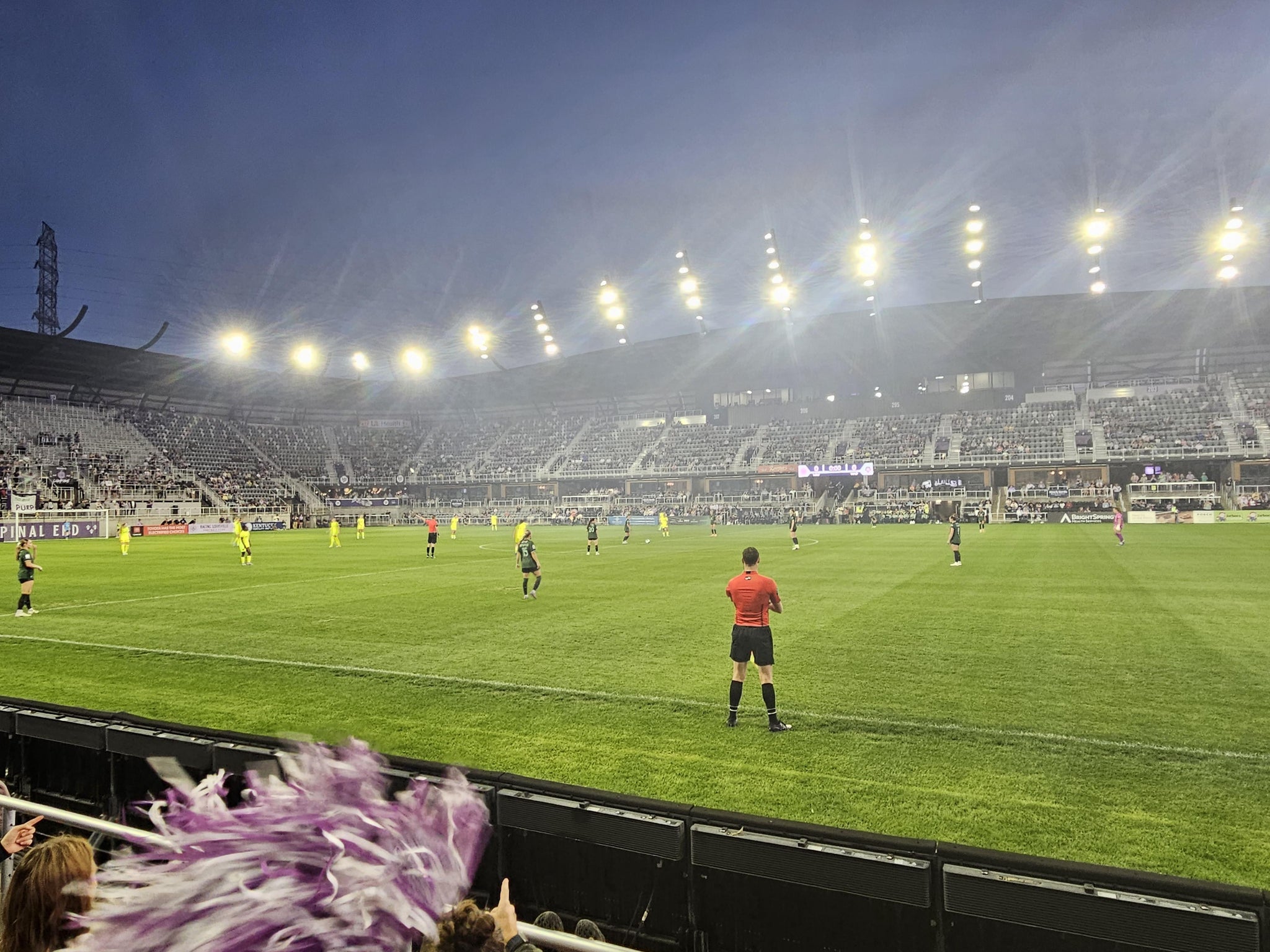 Real Fan View taken from Section 125 at Lynn Family Stadium by Emma M