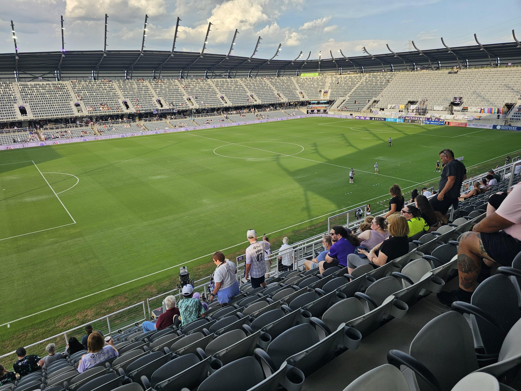 Real Fan View taken from Section 202 at Lynn Family Stadium by Terry P