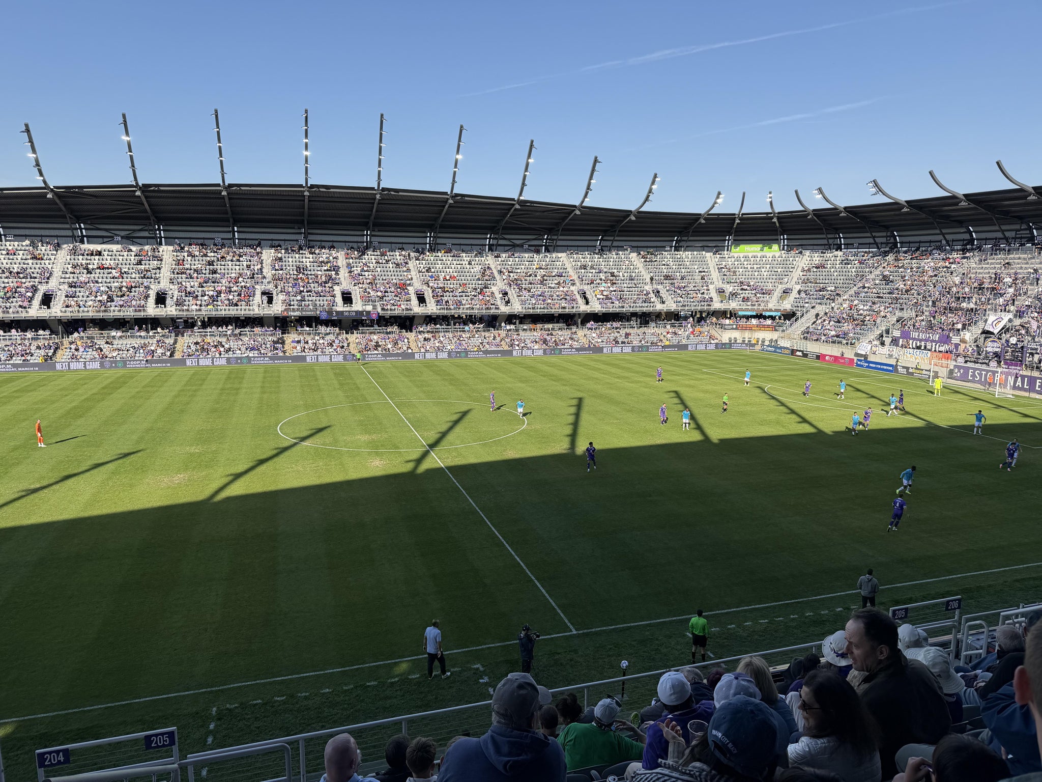 Real Fan View taken from Section 205 at Lynn Family Stadium by Alberto G