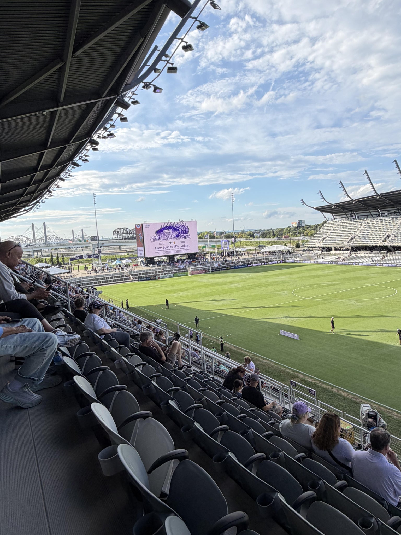 Real Fan View taken from Section 209 at Lynn Family Stadium by Hope N
