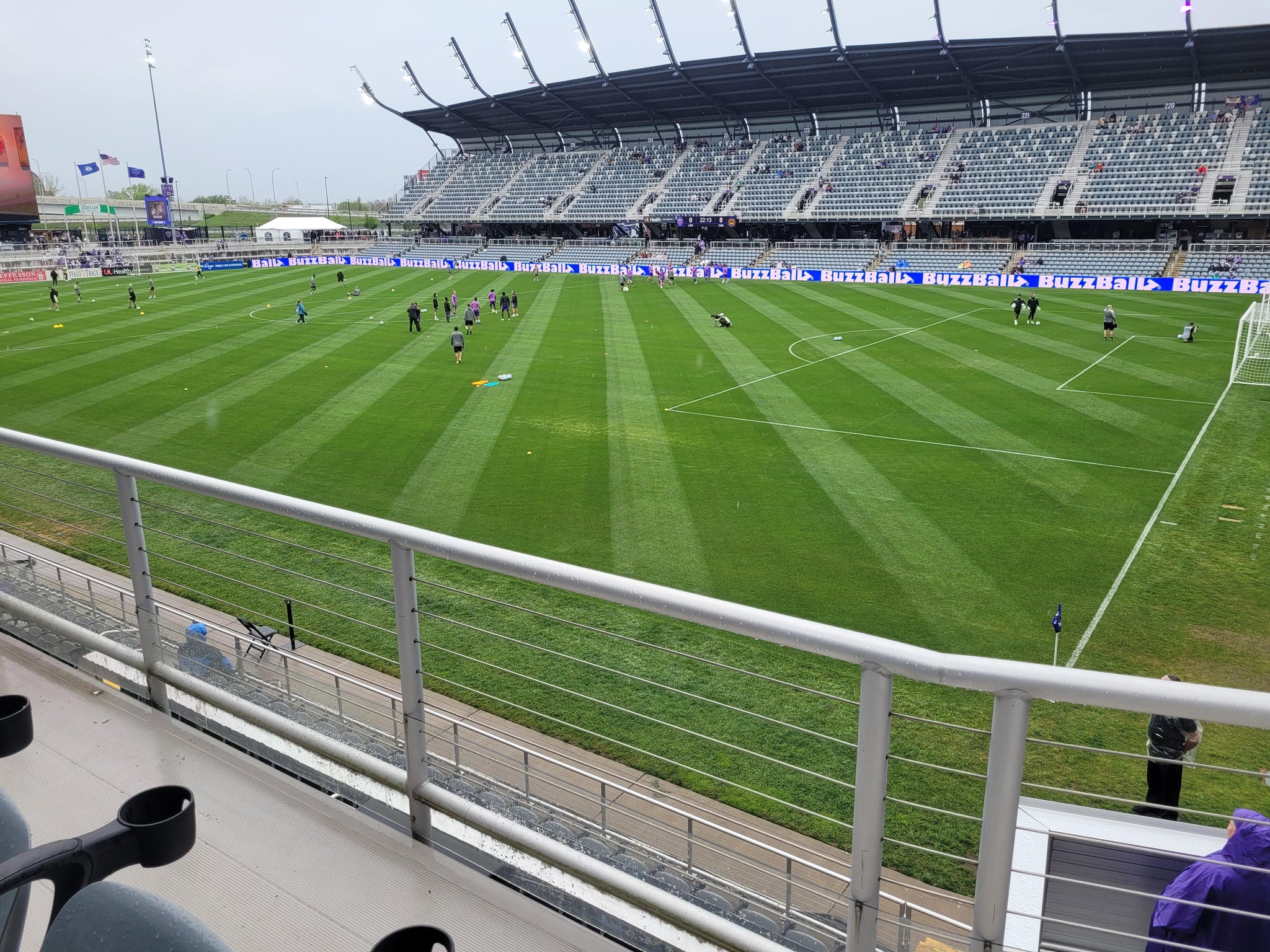 Real Fan View taken from Section 210 at Lynn Family Stadium by Terri S