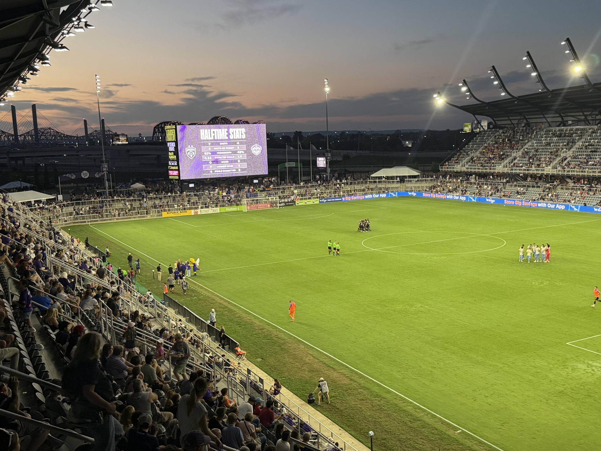 Real Fan View taken from Section 211 at Lynn Family Stadium by Donita M