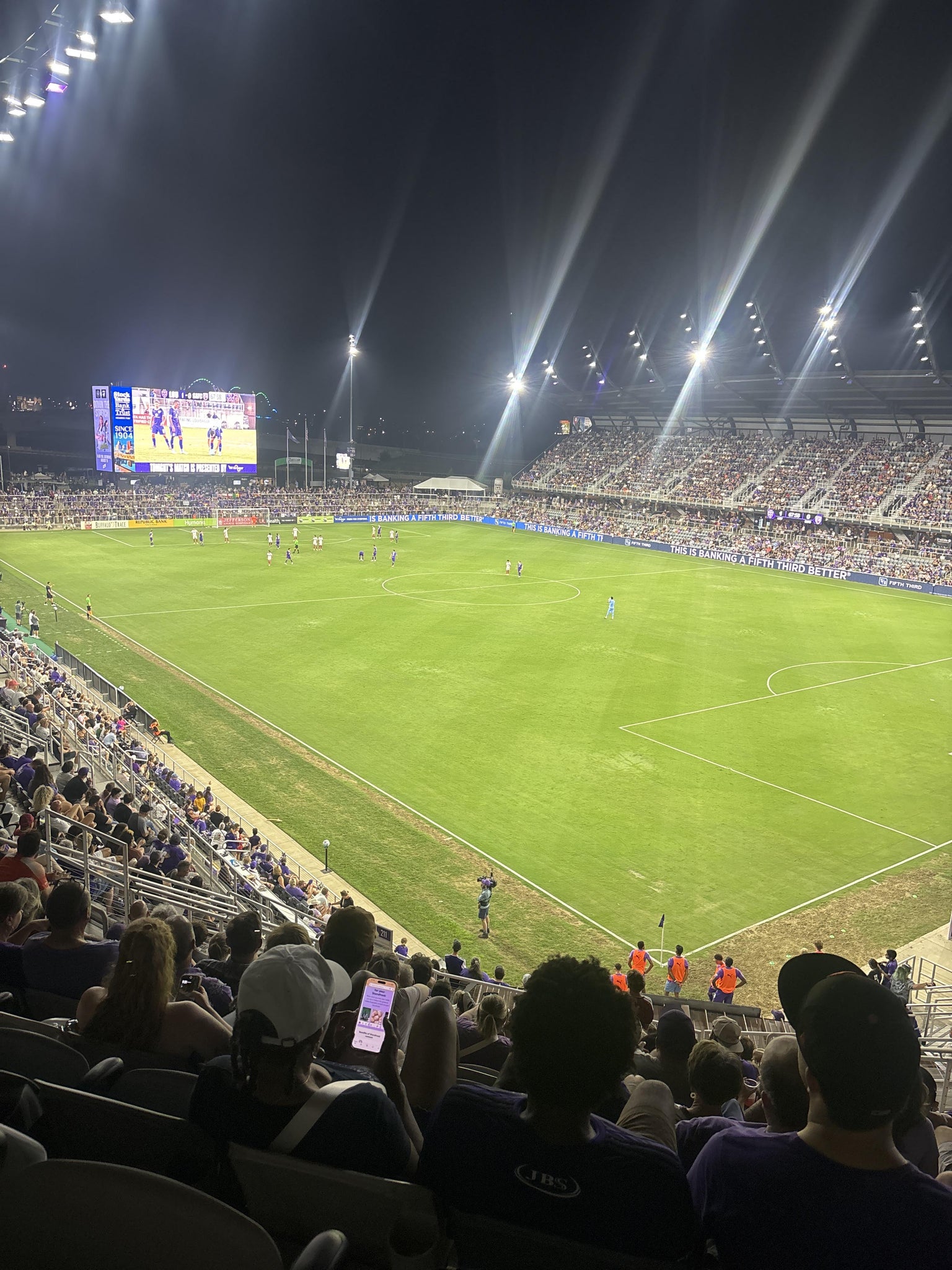 Real Fan View taken from Section 211 at Lynn Family Stadium by Elizabeth R