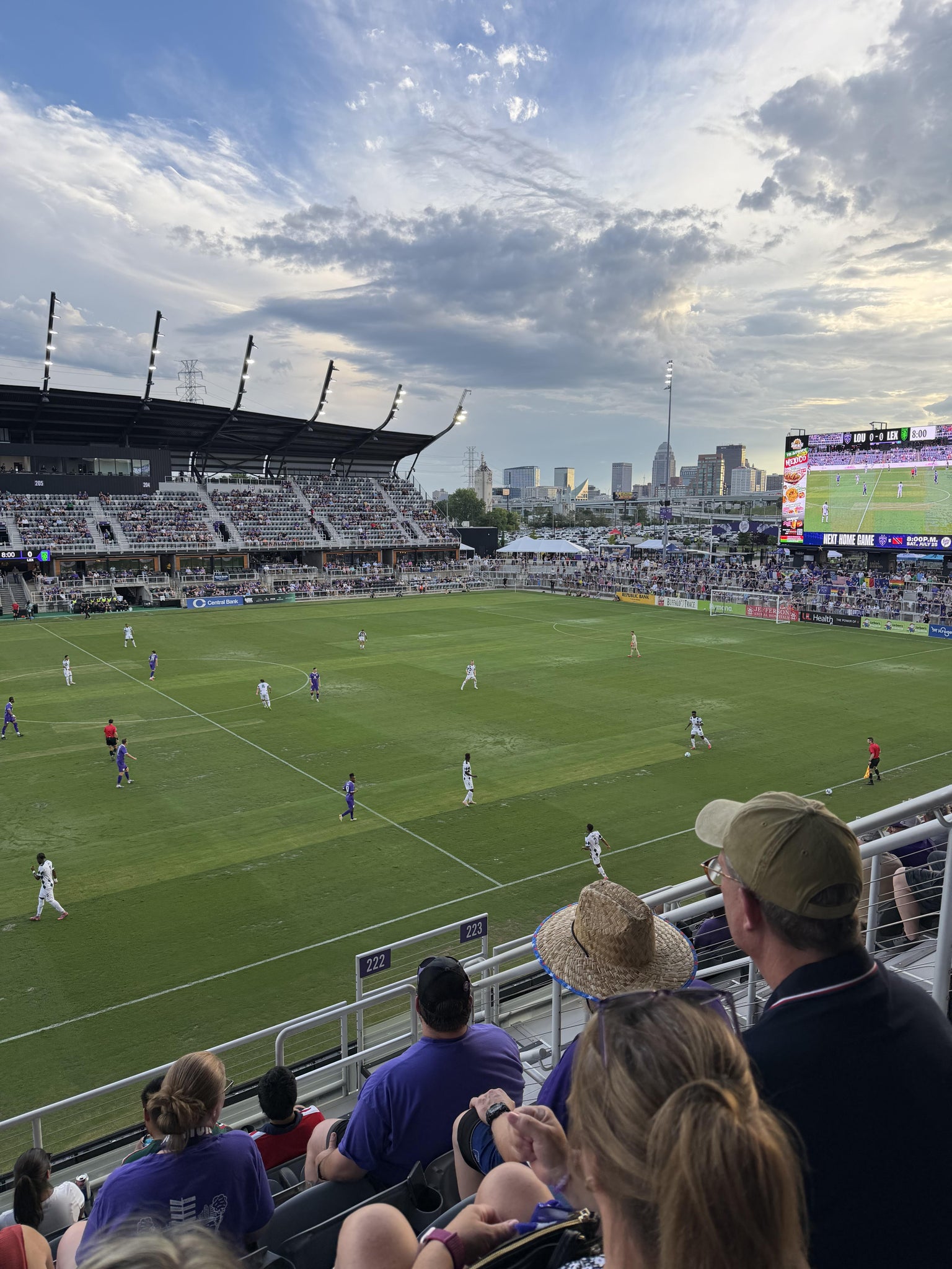 Real Fan View taken from Section 222 at Lynn Family Stadium by Shawn M
