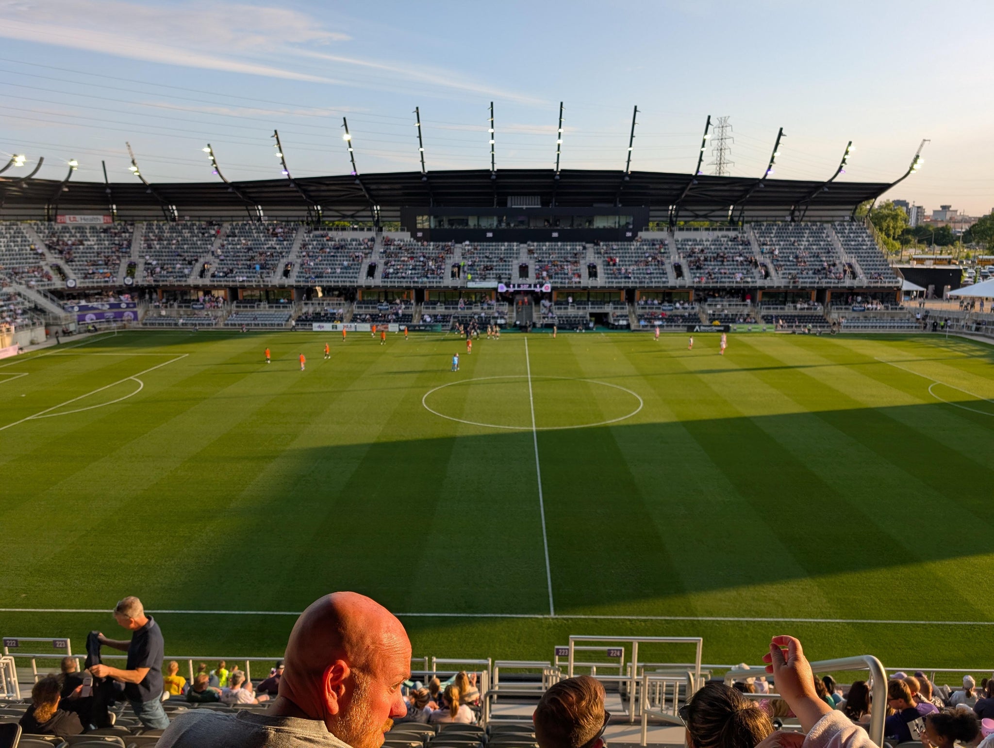 Real Fan View taken from Section 223 at Lynn Family Stadium by John C