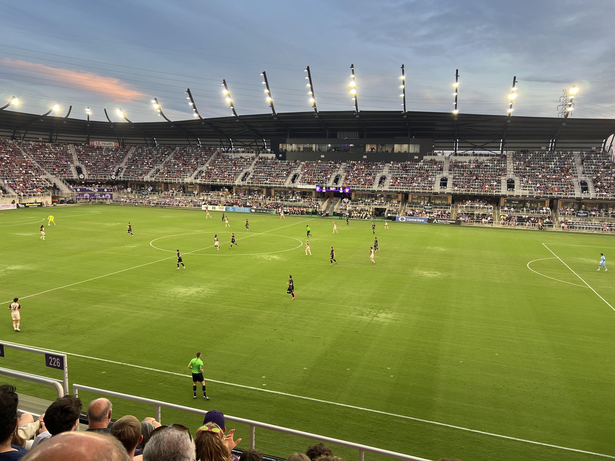 Real Fan View taken from Section 226 at Lynn Family Stadium by Nadia A