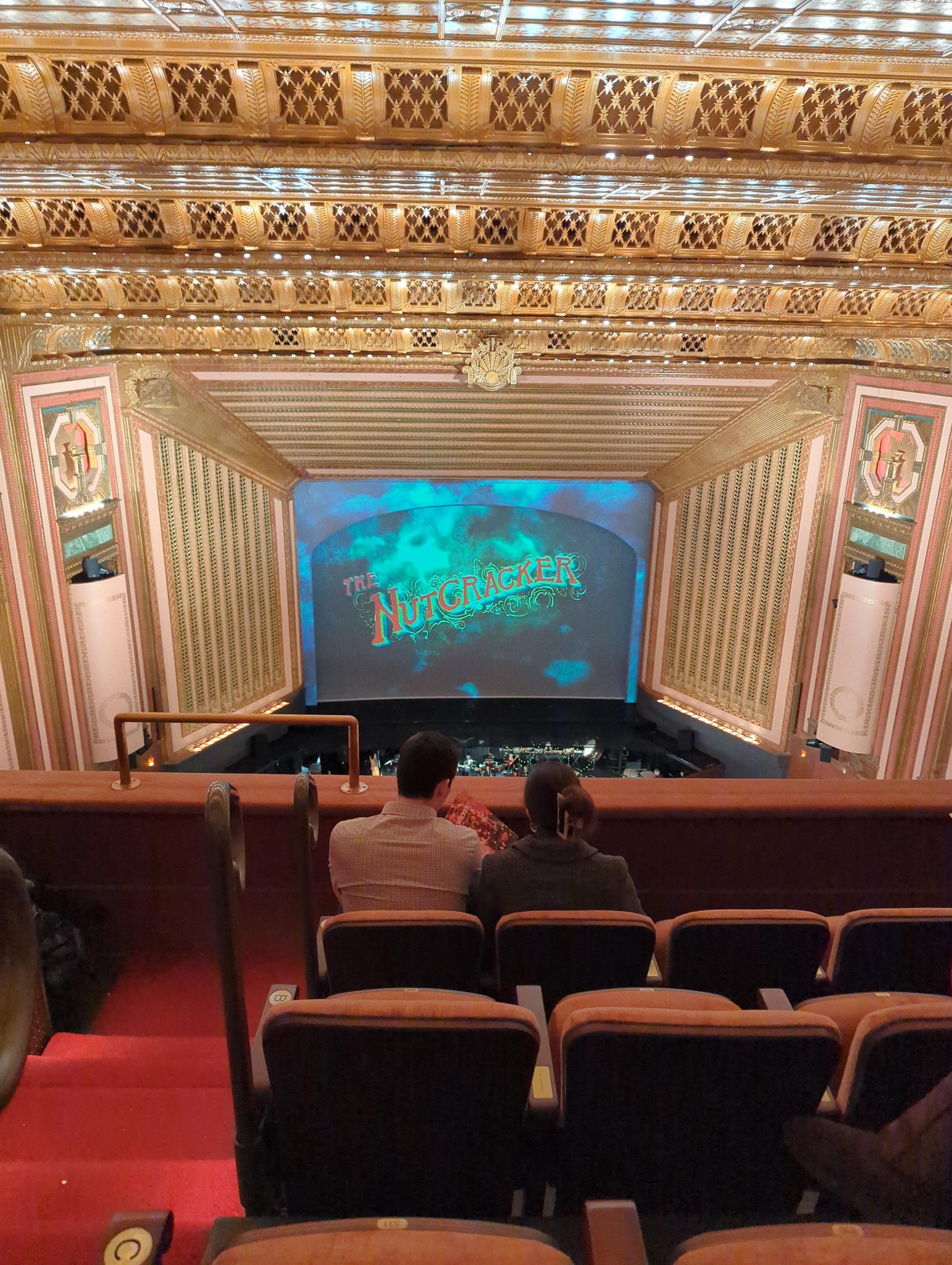 Real Fan View taken from Upper Balcony 195 at Lyric Opera of Chicago by Mike S