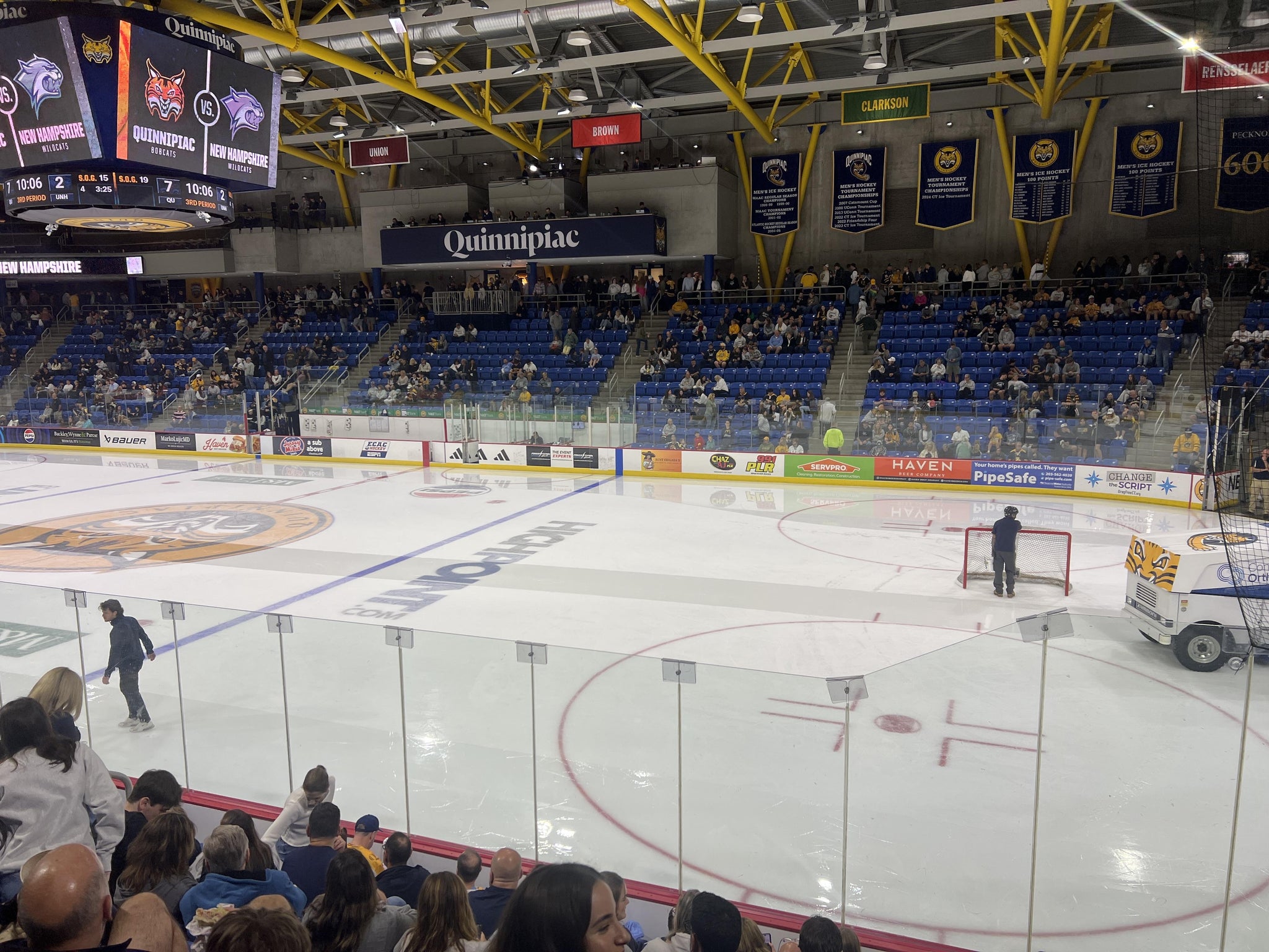 Real Fan View taken from Section 111 at M&T Bank Arena by Brandon M