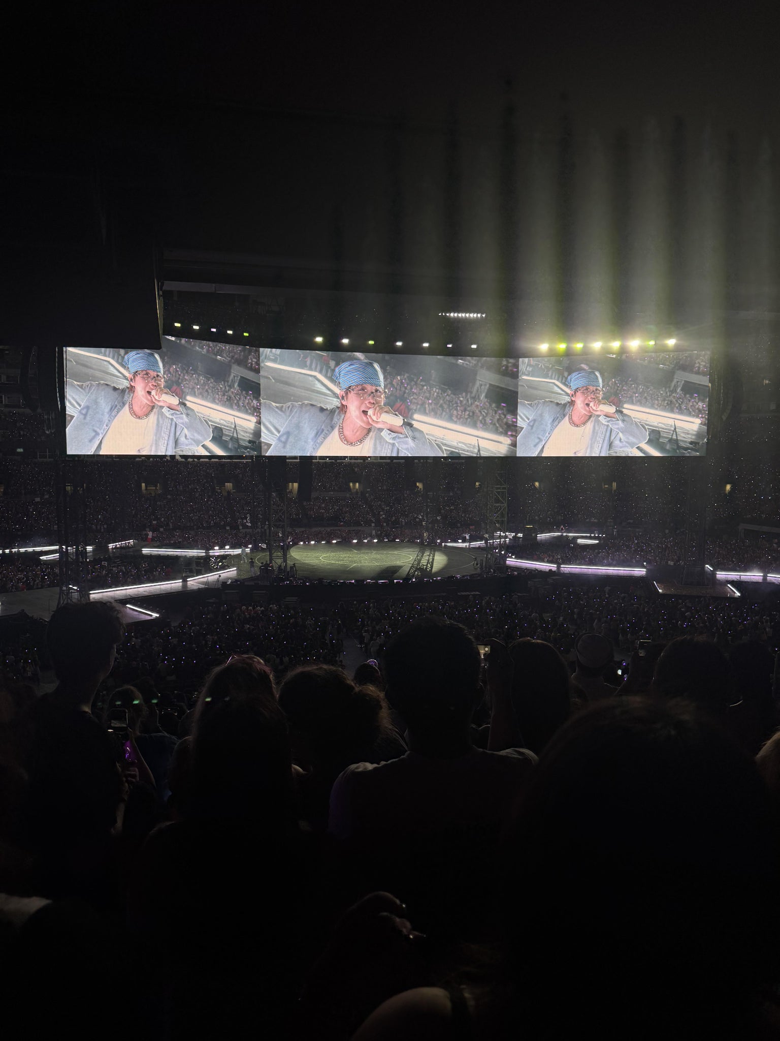 Vue réelle des fans prise de la Section 101 au site M&T Bank Stadium par Yahaira S