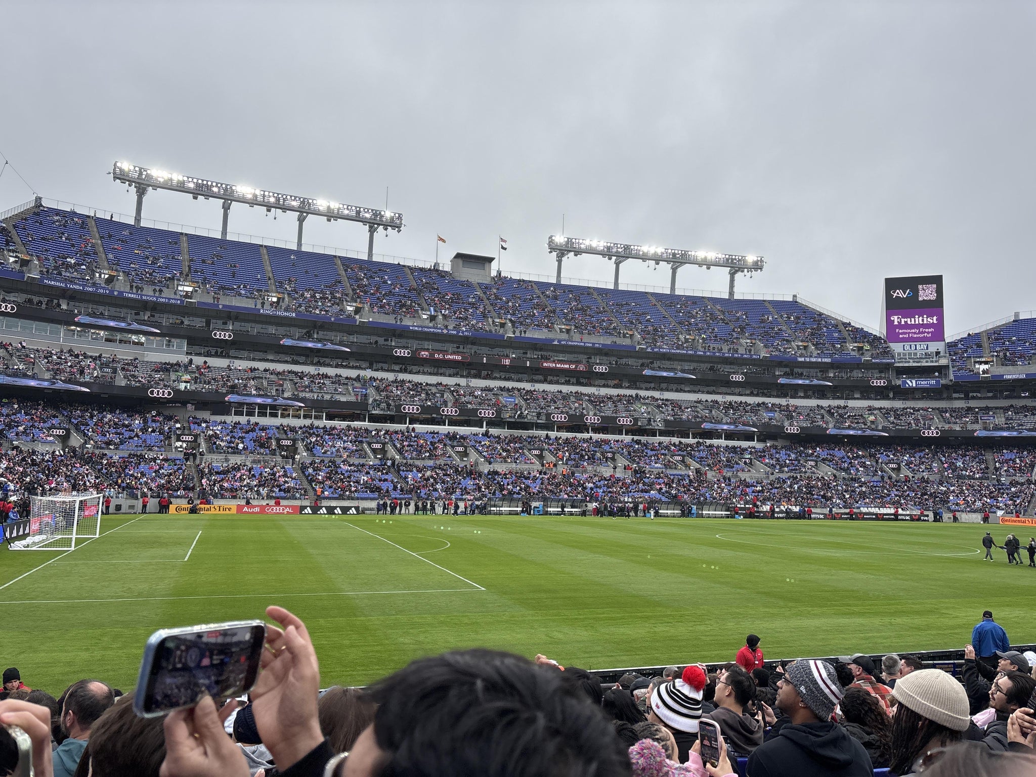 Real Fan View taken from Section 103 at M&T Bank Stadium by Liana F