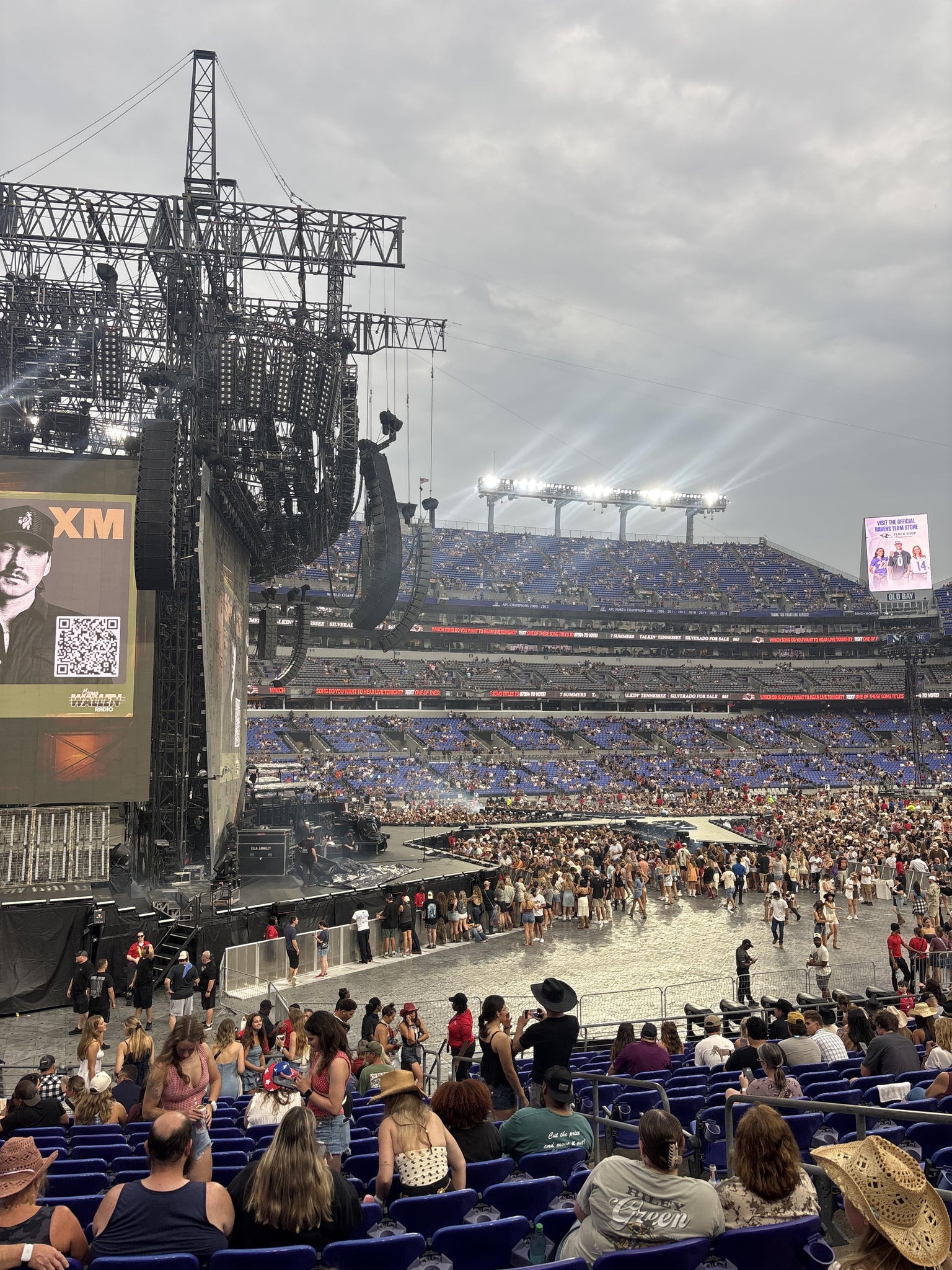 Real Fan View taken from Section 105 at M&T Bank Stadium by Haley S