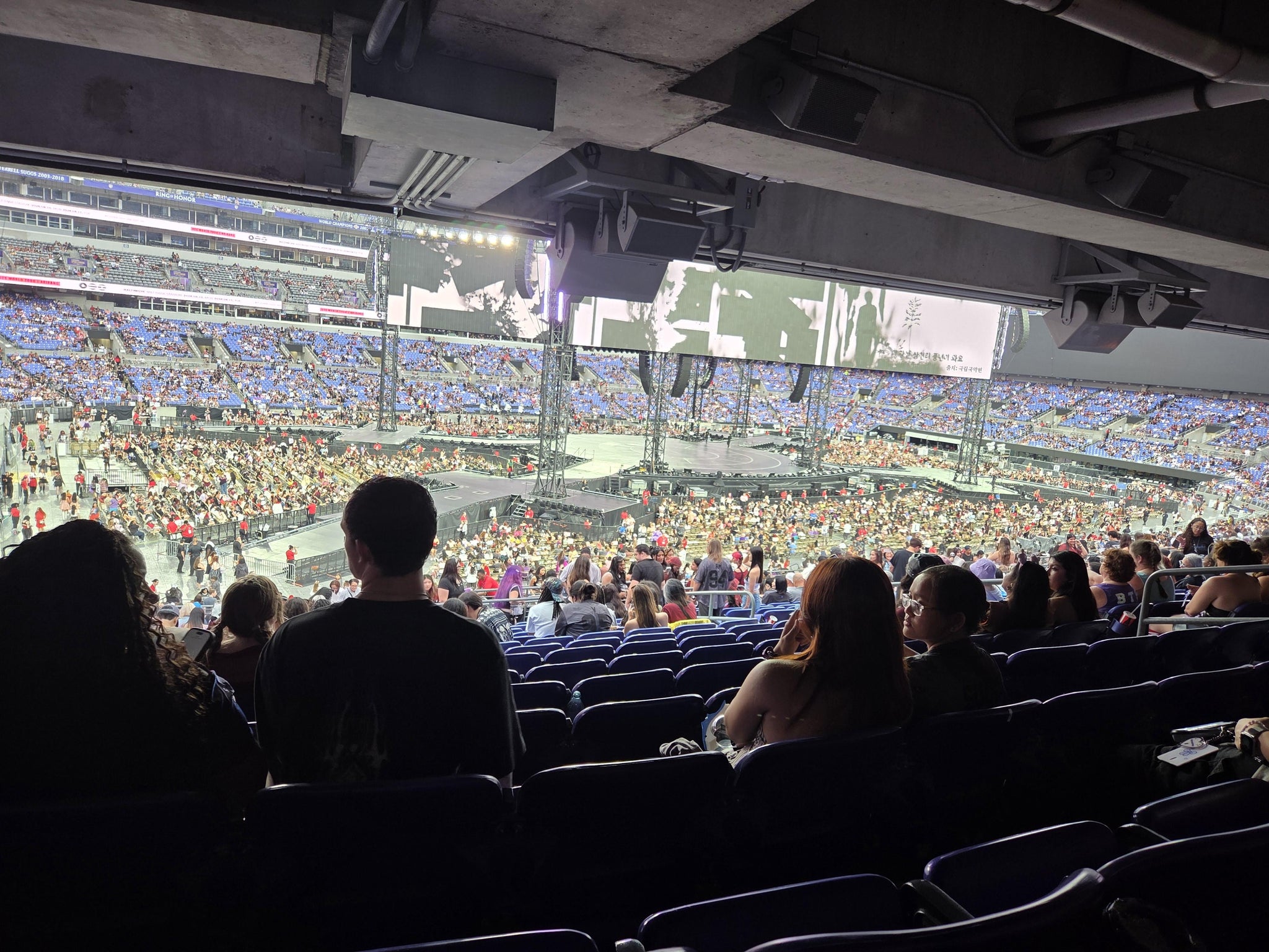 Vue réelle des fans prise de la Section 105 au site M&T Bank Stadium par Kayla B