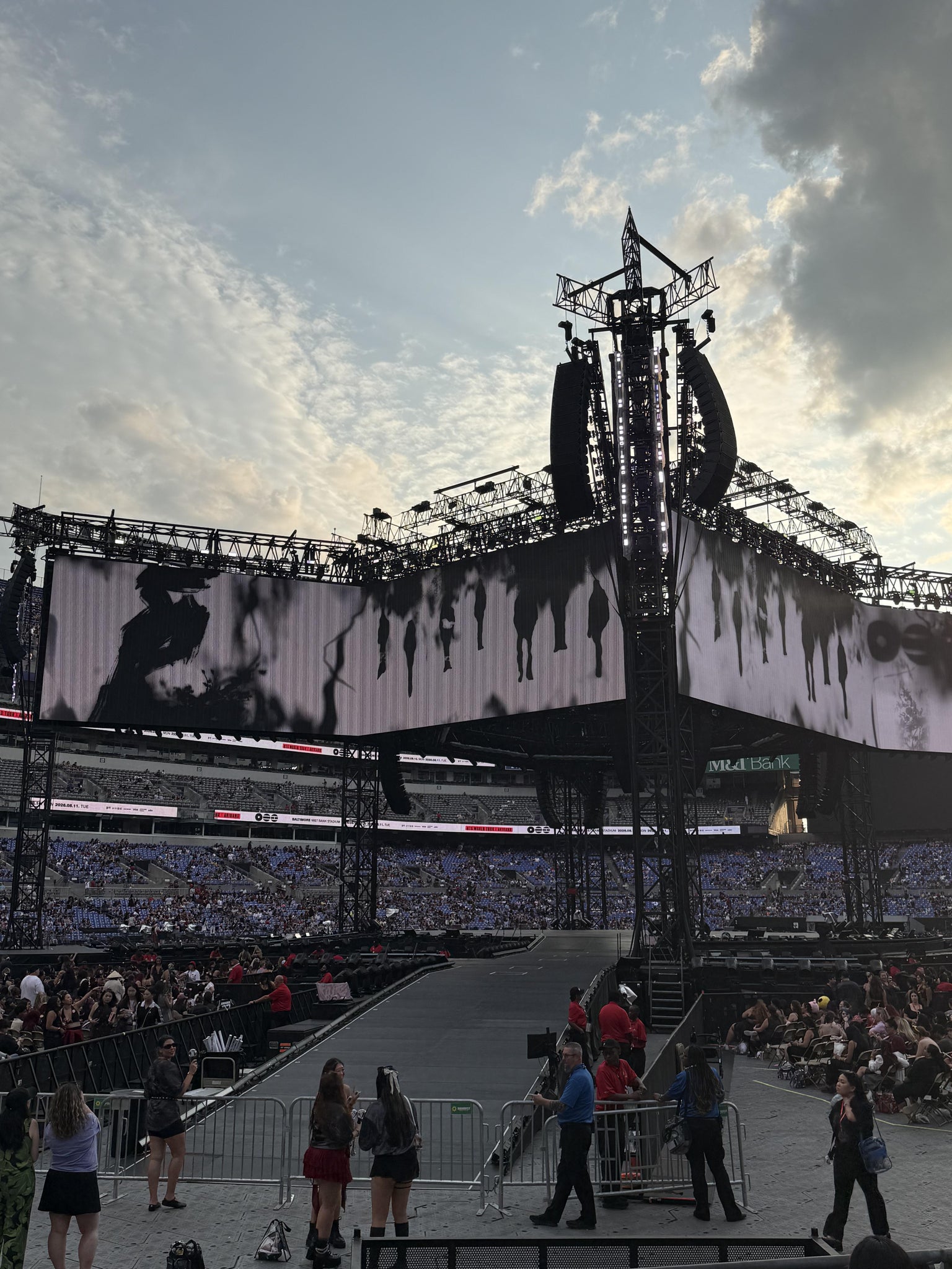 Real Fan View taken from Section 107 at M&T Bank Stadium by Jocelyn V