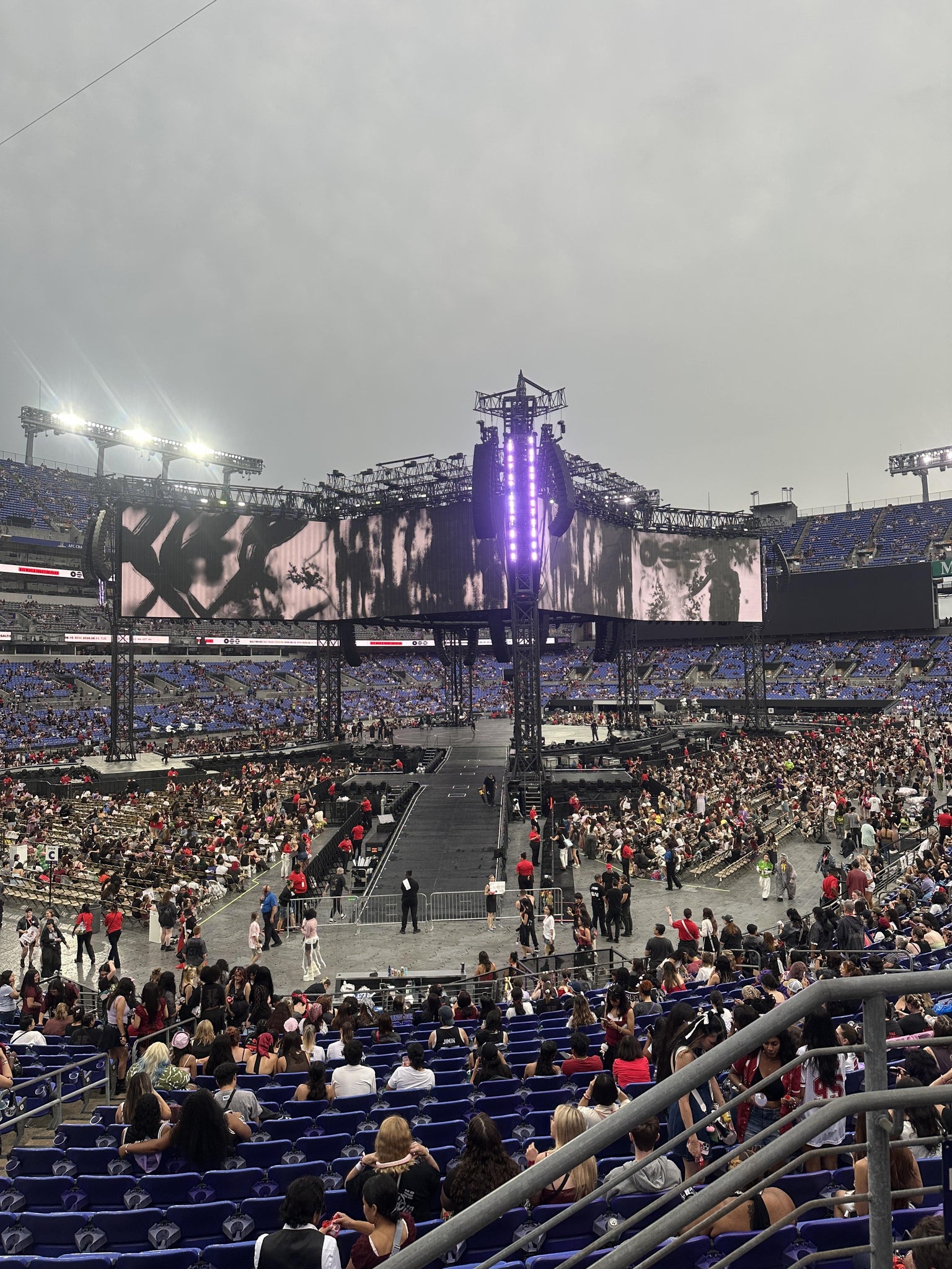 Real Fan View taken from Section 108 at M&T Bank Stadium by Susanna T
