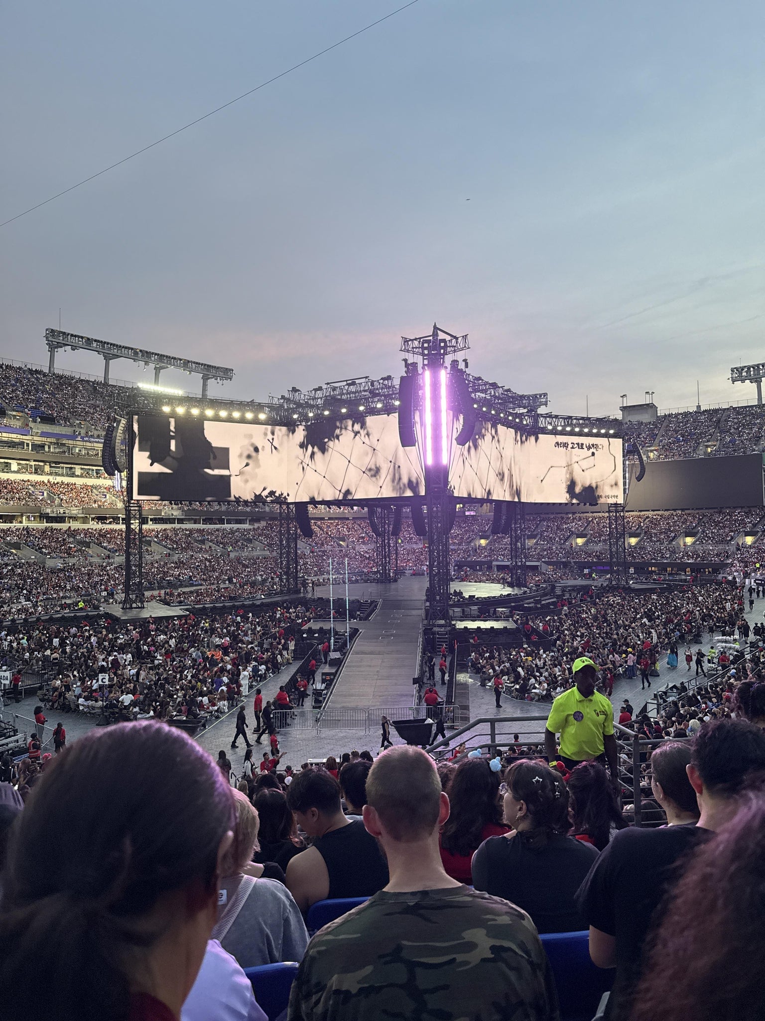 Vue réelle des fans prise de la Section 108 au site M&T Bank Stadium par Anonymous User