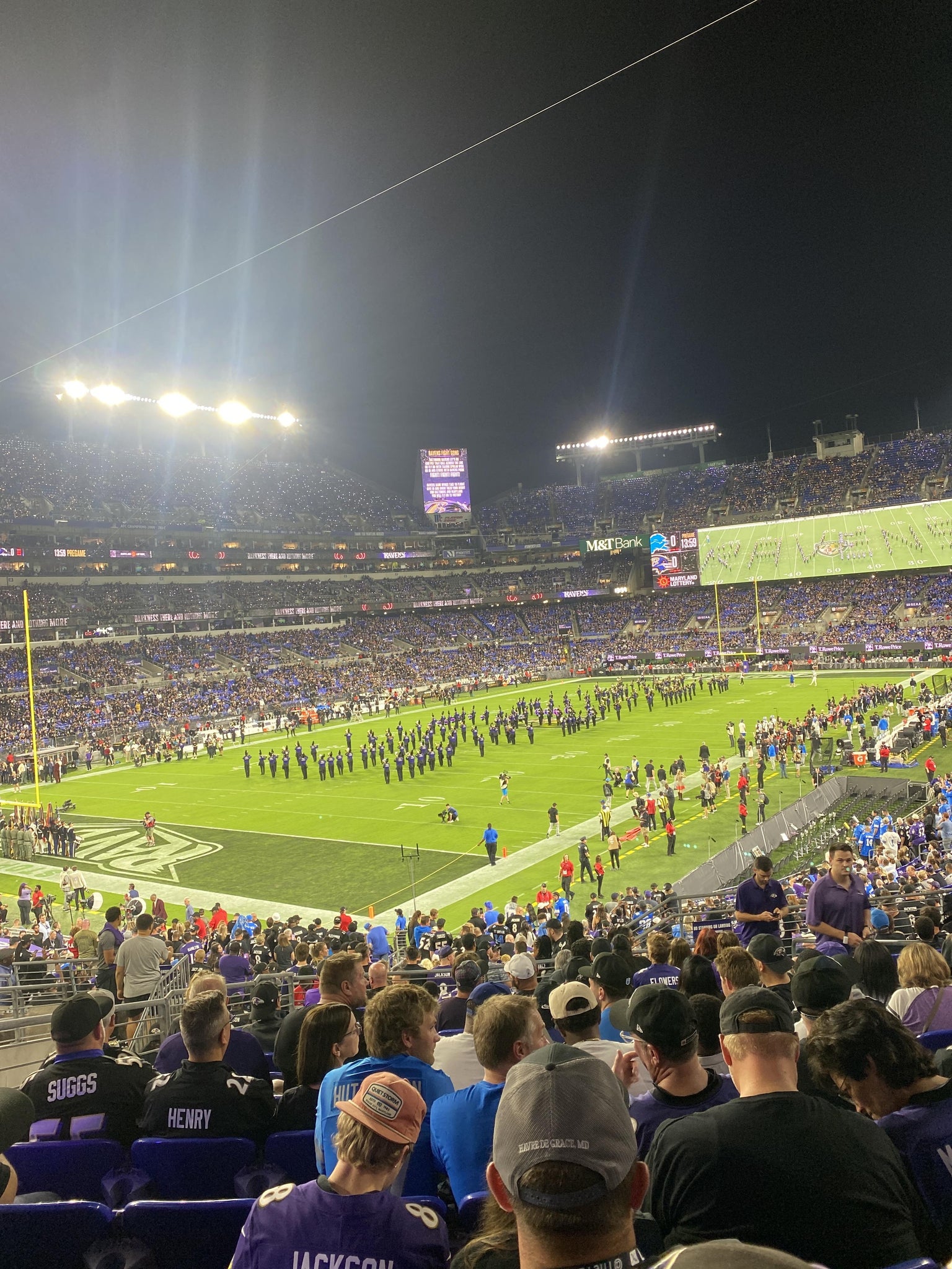 Real Fan View taken from Section 108 at M&T Bank Stadium by Lawanda W