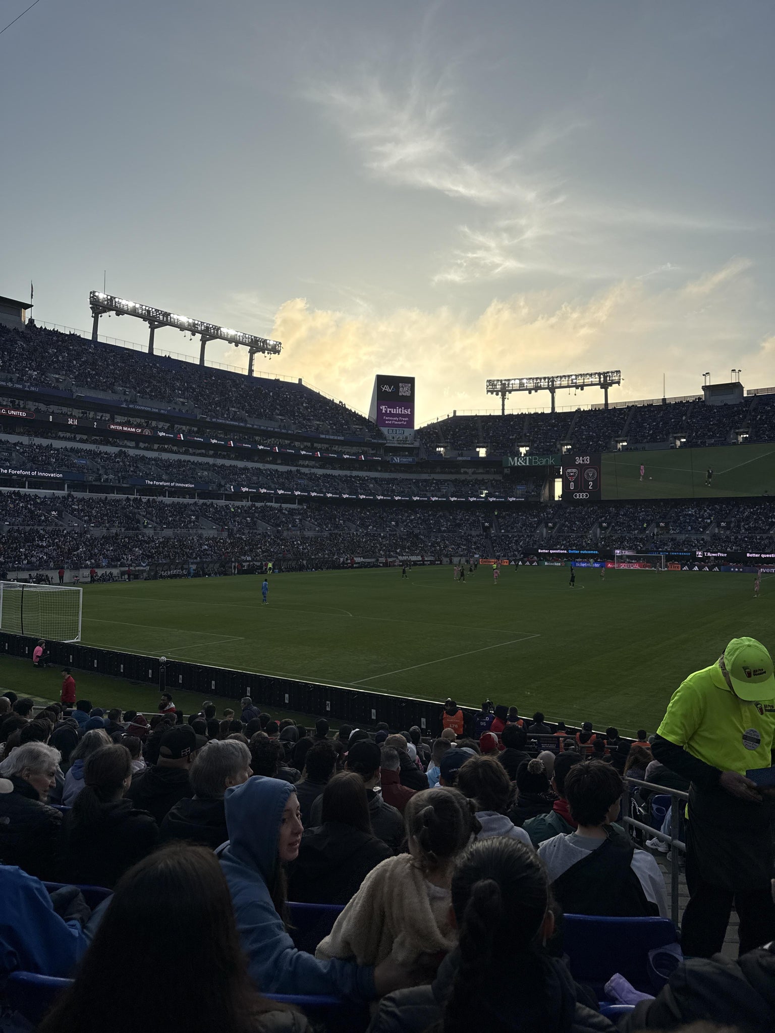 Real Fan View taken from Section 109 at M&T Bank Stadium by Stacie ann A
