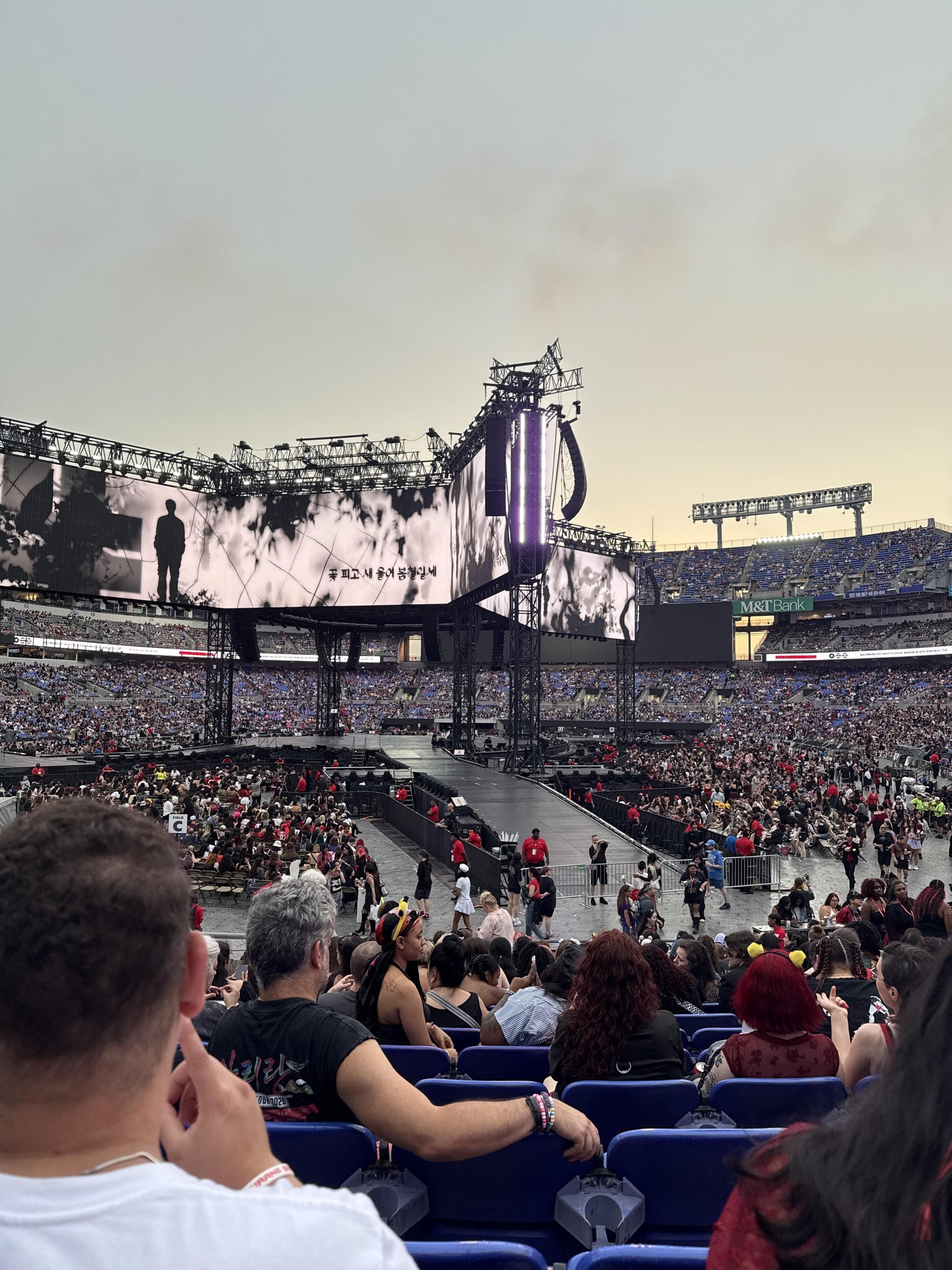 Real Fan View taken from Section 109 at M&T Bank Stadium by Yeila G