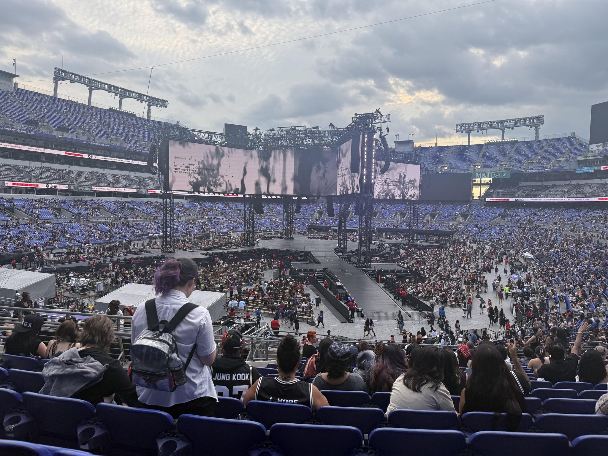 Real Fan View taken from Section 109 at M&T Bank Stadium by Oscar C