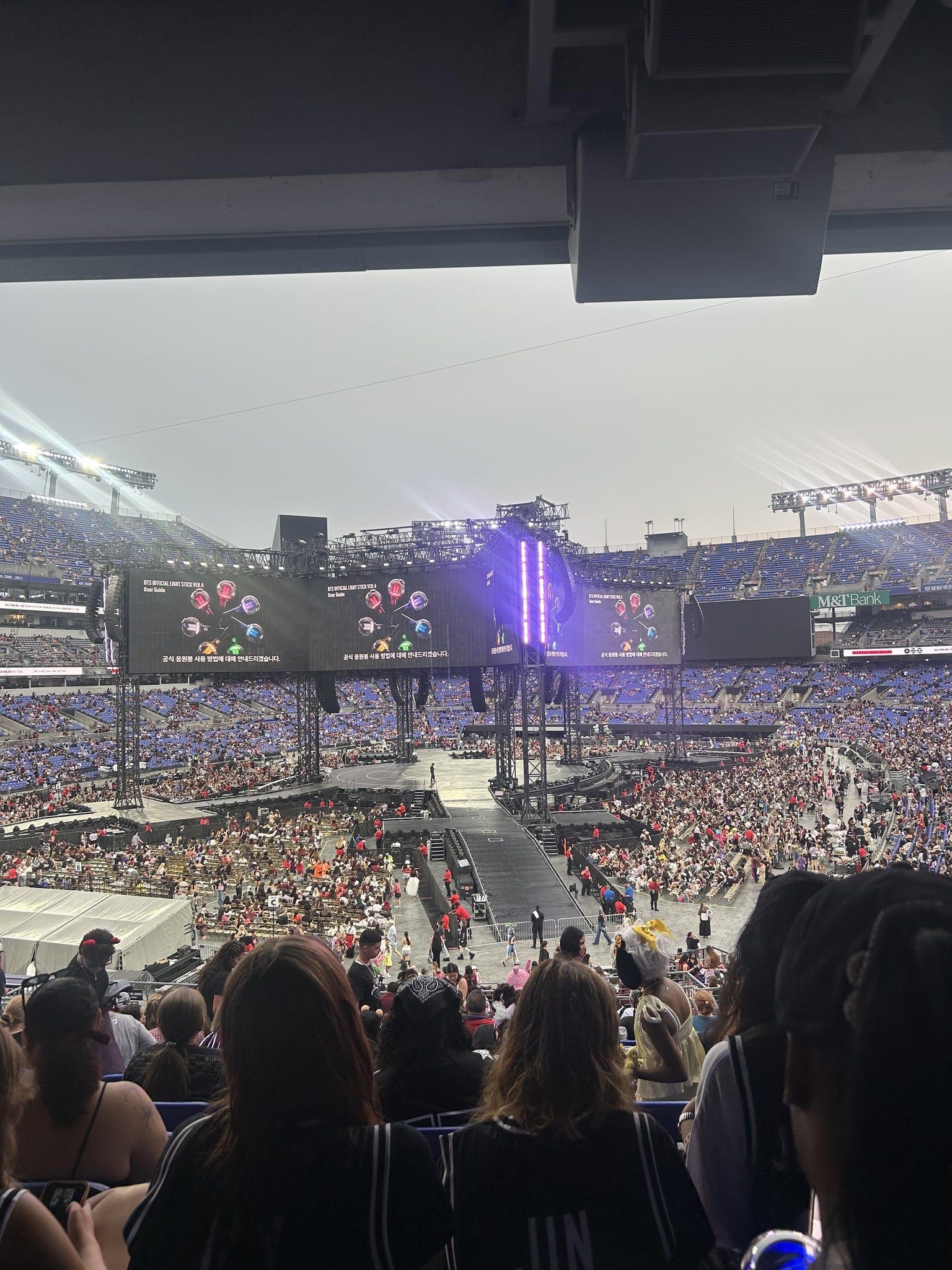 Real Fan View taken from Section 109 at M&T Bank Stadium by Ana rosa A