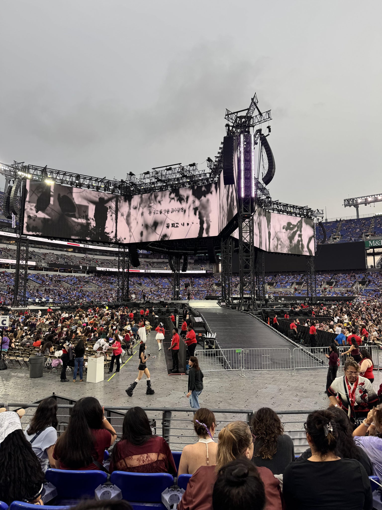 Real Fan View taken from Section 109 at M&T Bank Stadium by Trinity H