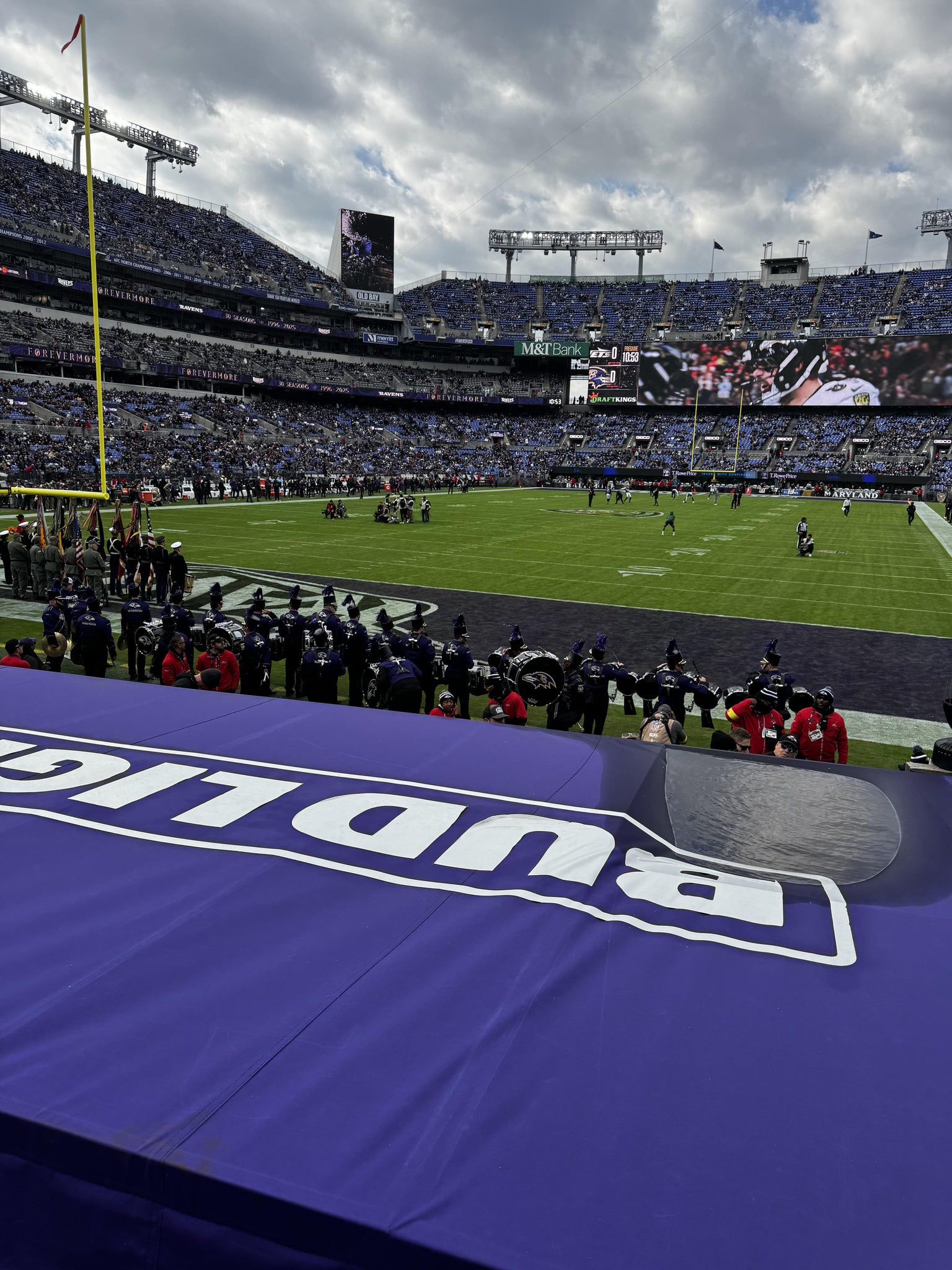 Real Fan View taken from Section 111 at M&T Bank Stadium by Lauren P