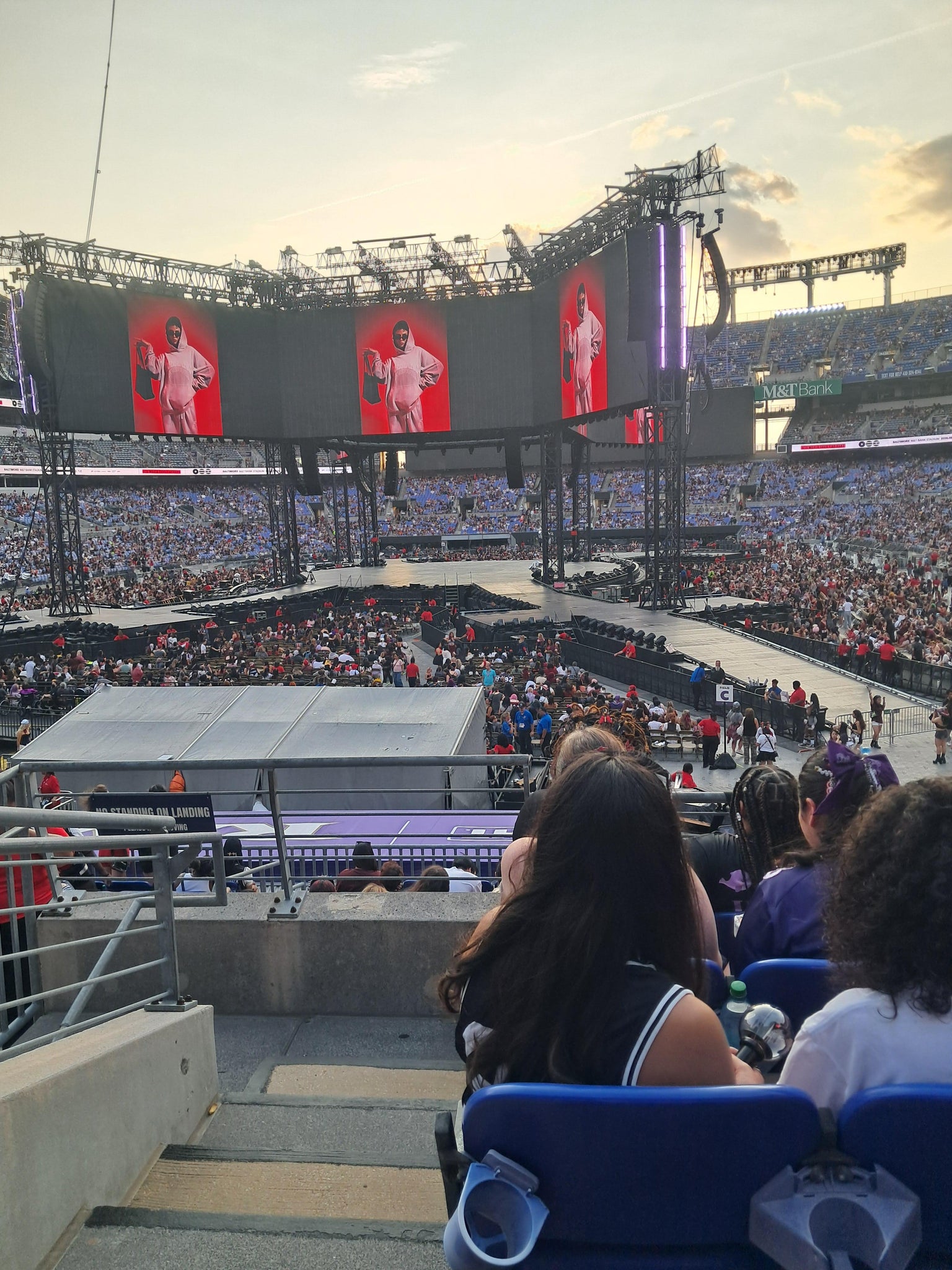 Real Fan View taken from Section 111 at M&T Bank Stadium by Gracy G