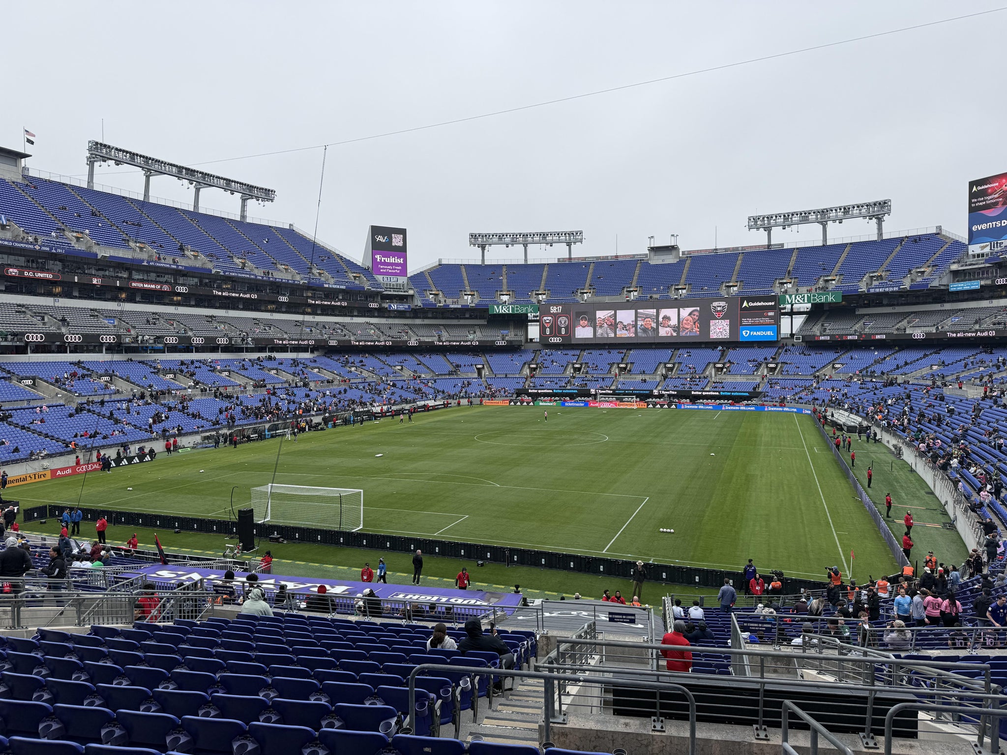 Real Fan View taken from Section 111 at M&T Bank Stadium by George S