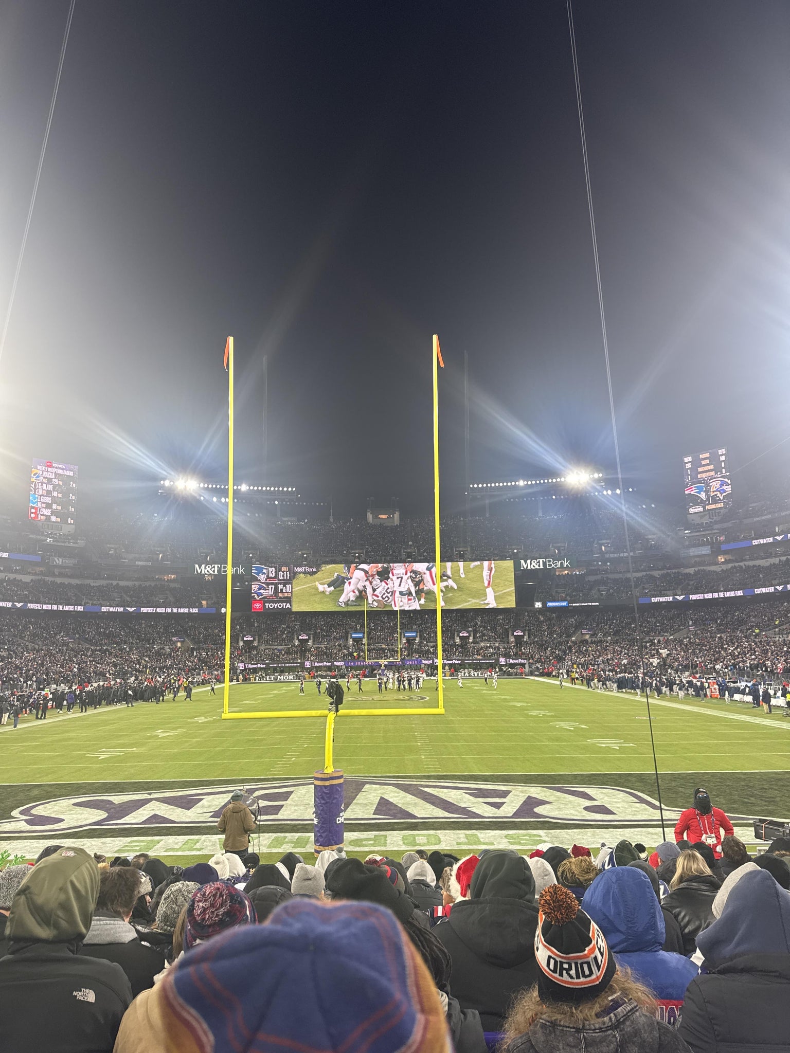 Real Fan View taken from Section 113 at M&T Bank Stadium by Toren M