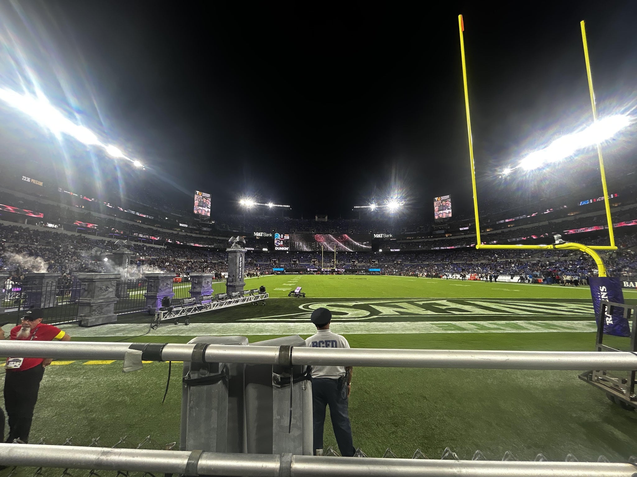 Real Fan View taken from Section 114 at M&T Bank Stadium by Antonio P